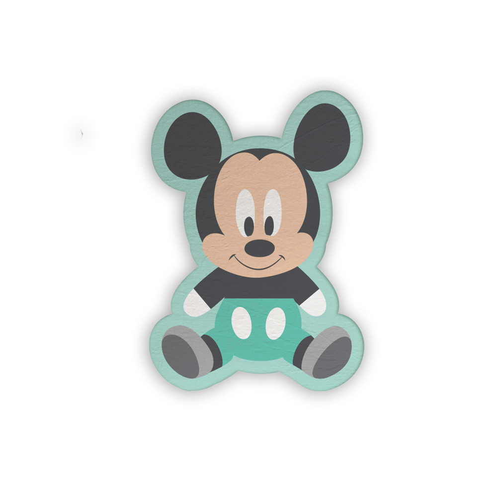 Almofada Travesseiro 2D Para Recém Nascido Baby Mickey Disney