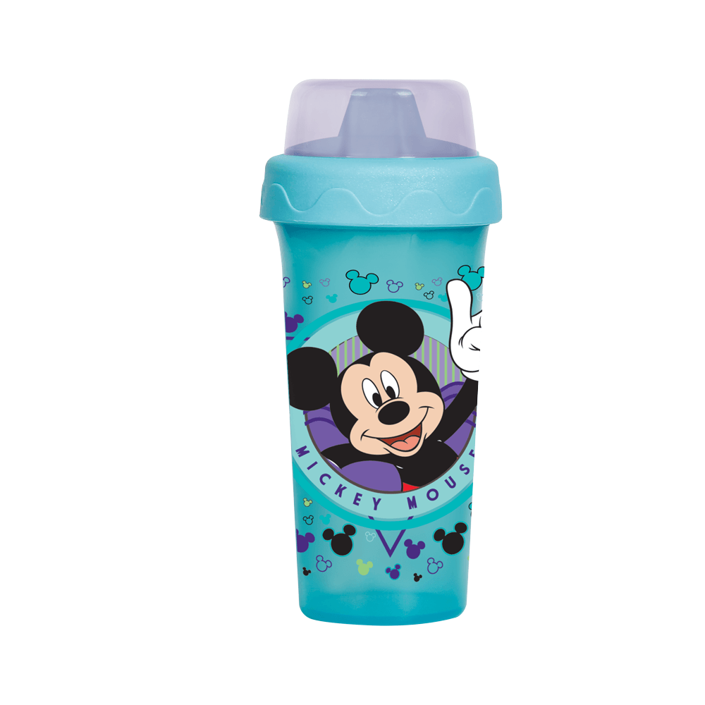 Copo De Transição Infantil Com Redutor de Pingo Premium Mickey Disney