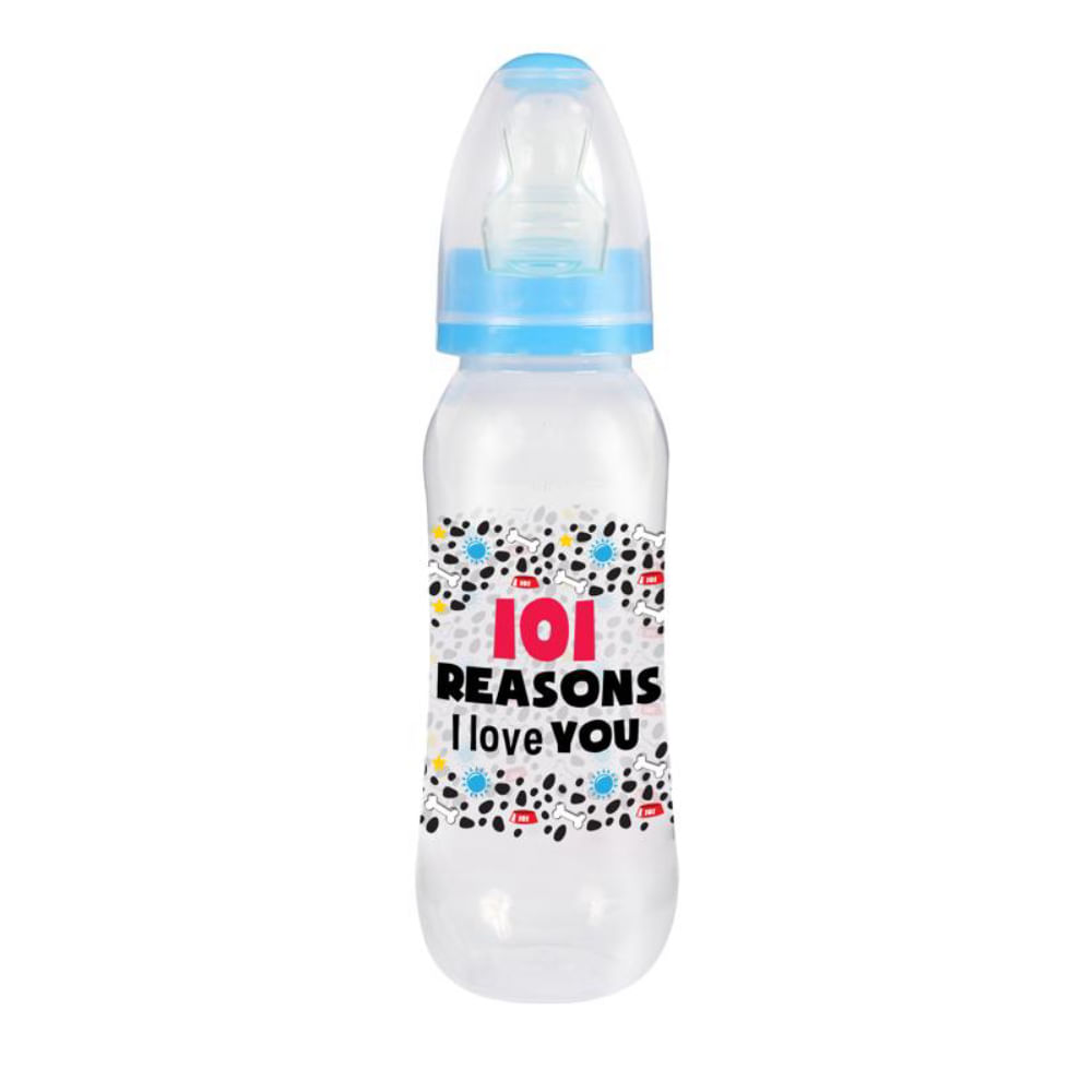 Mamadeira Primeiros Passos Bico Macio 101 Dalmatas 240ml