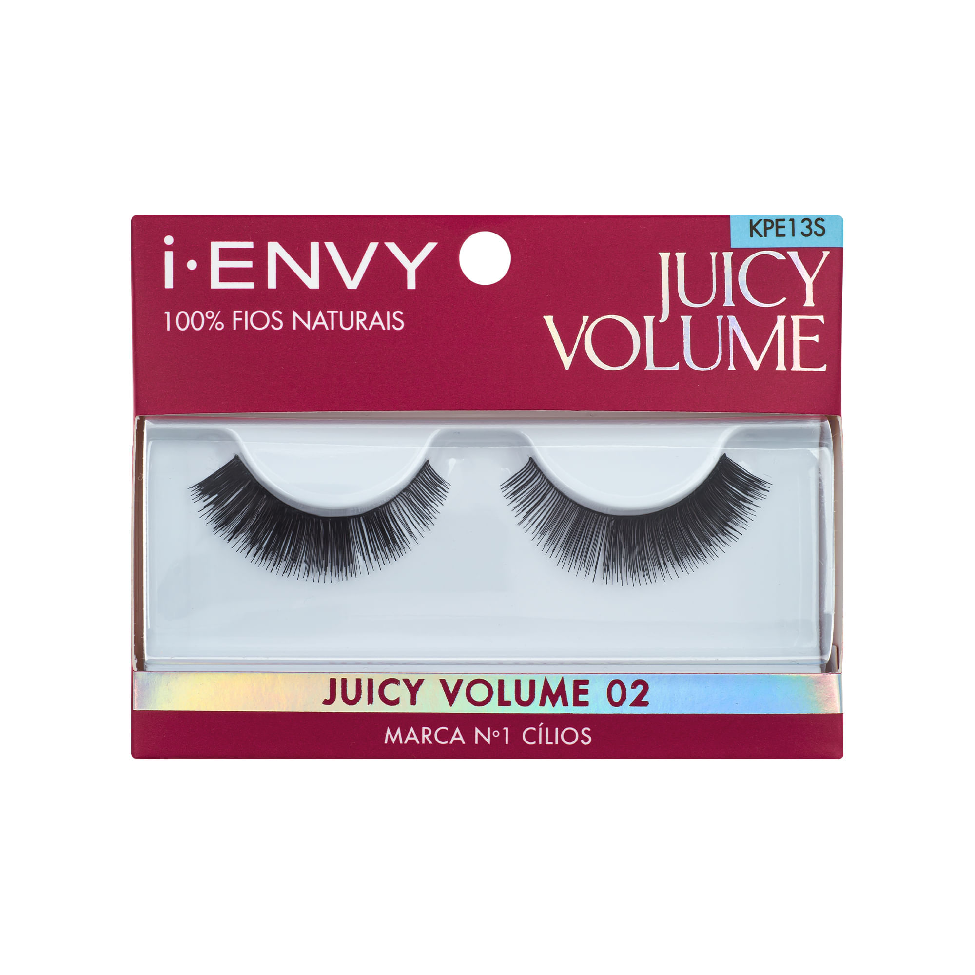 Cílios Postiços I-envy Juicy Volume 02 Kiss New York
