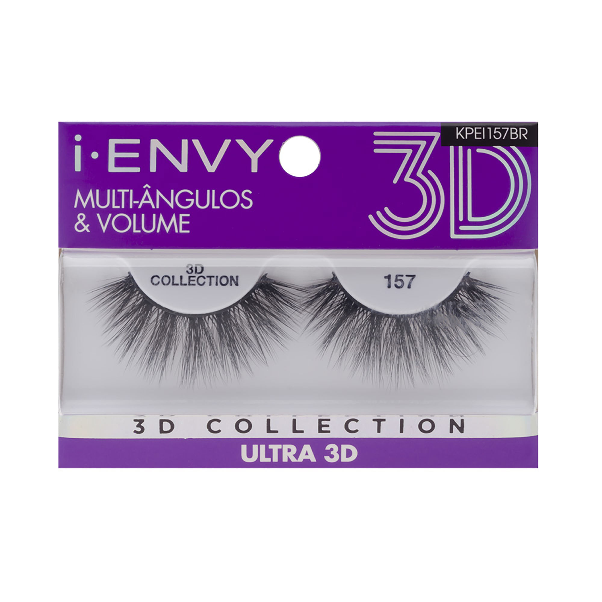 Cílios Postiços 3d Collection I-envy Ultra 157 Kiss New York