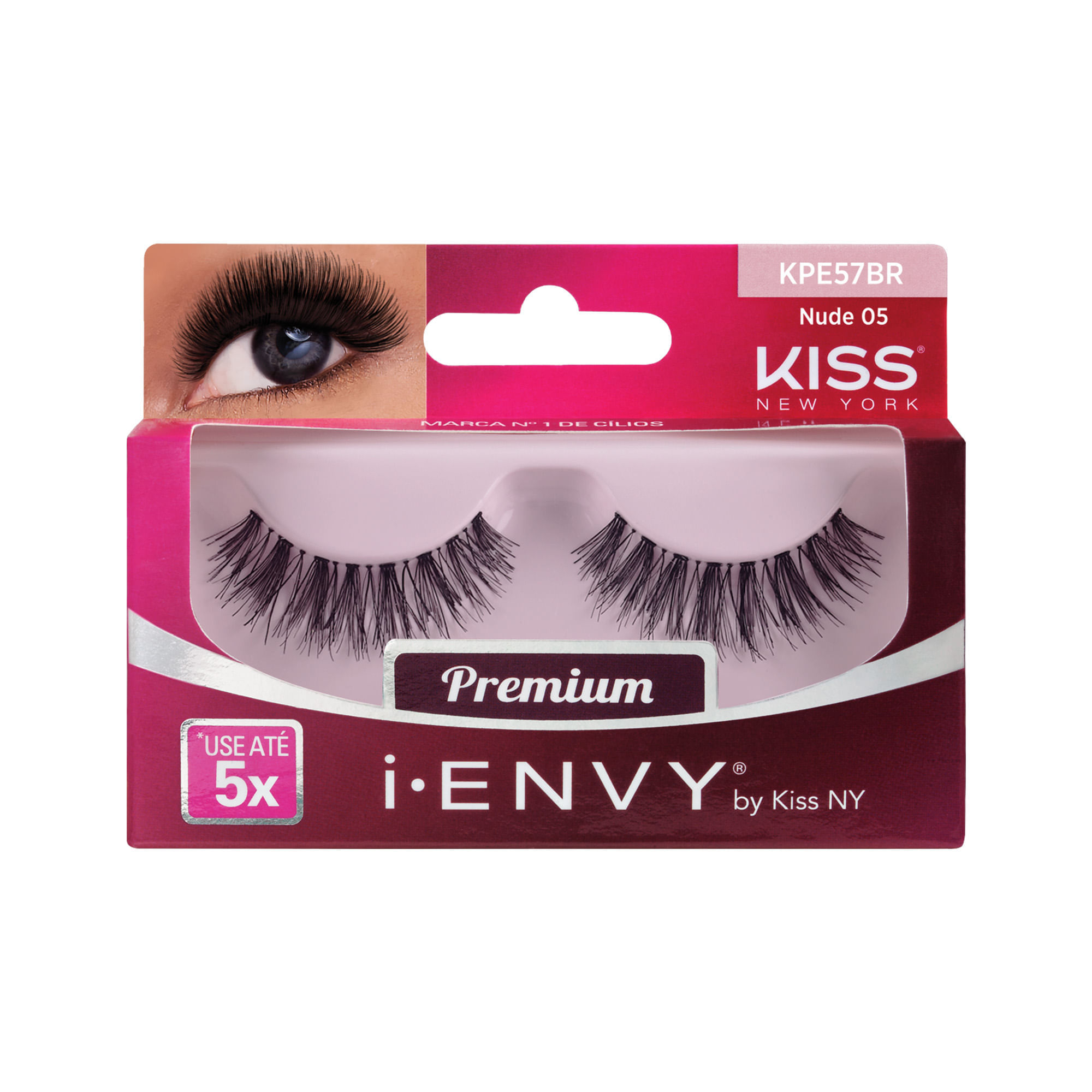 Cílios Postiços I-envy Nude 05 Kiss New York