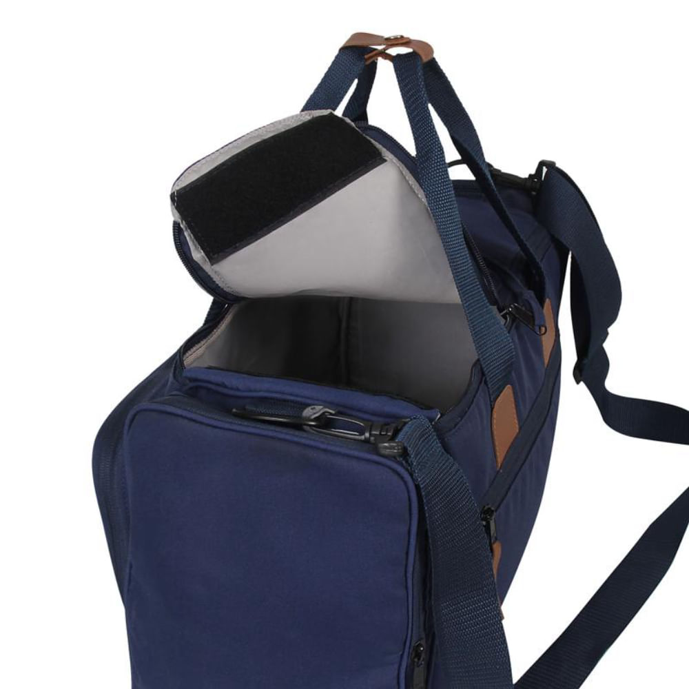 Sacola Maternidade Premium Mickey Azul com Trocador Babygo