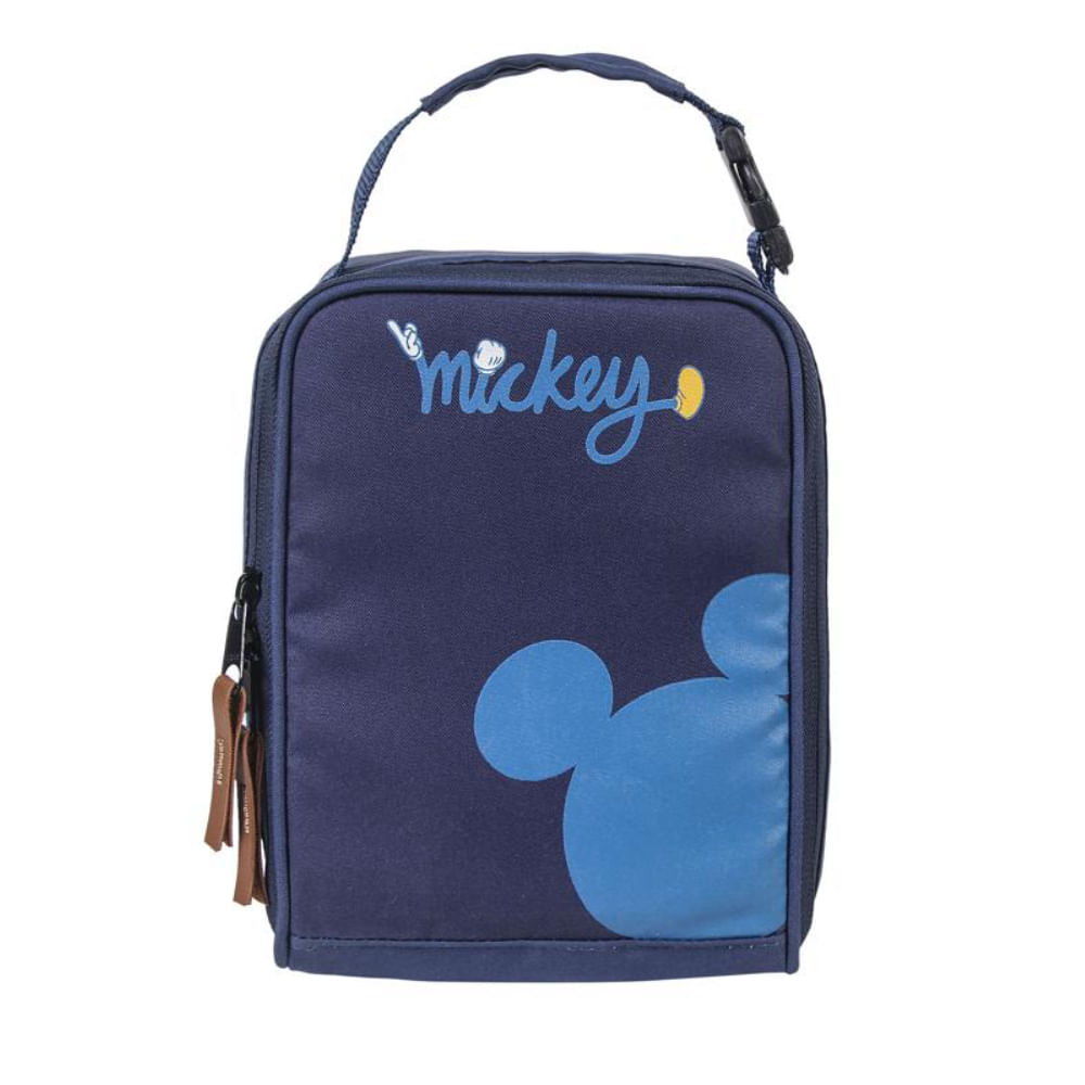 Necessaire Infantil Térmica Decorada Mickey com Divisórias Babygo