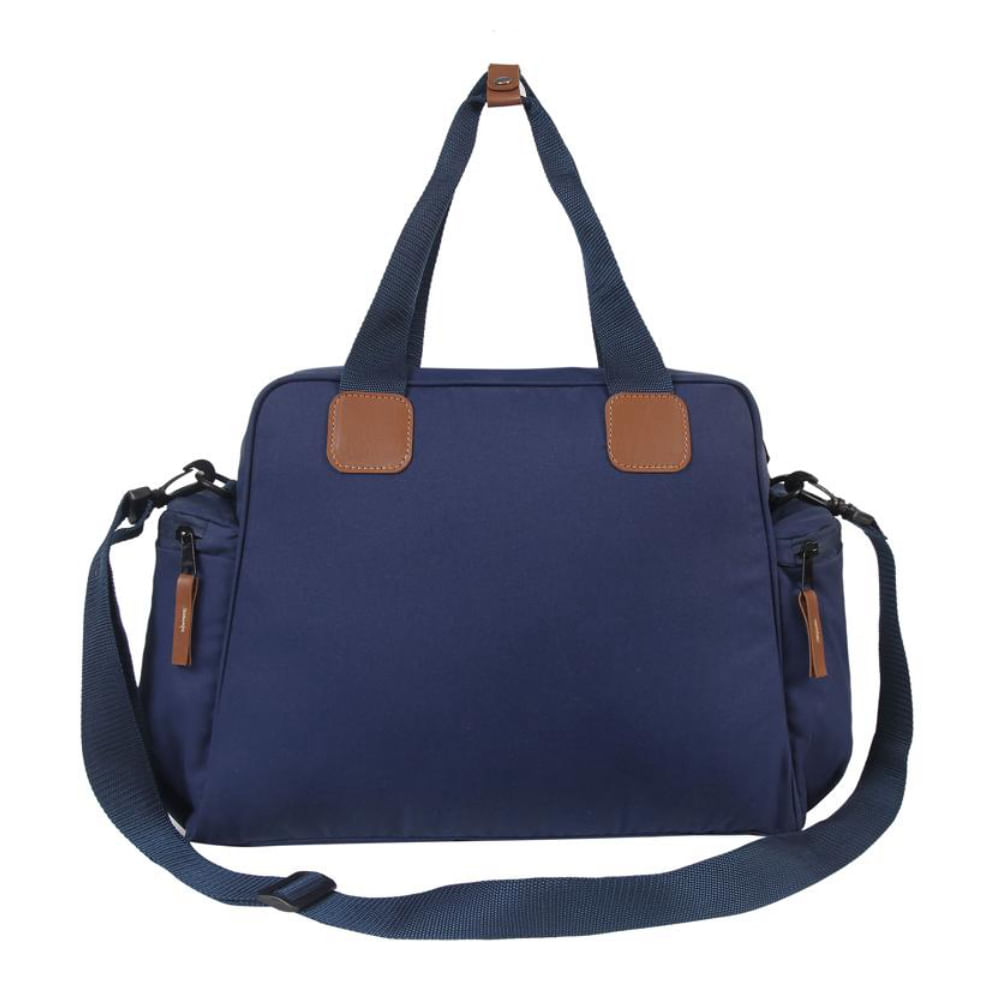 Sacola Maternidade Premium Decorada Mickey Azul com Trocador Babygo