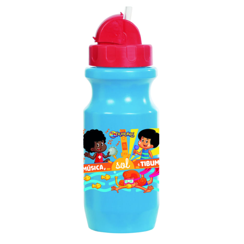 Copo Infantil De Transição Com Bico Retrátil 3 Palavrinhas 580ml