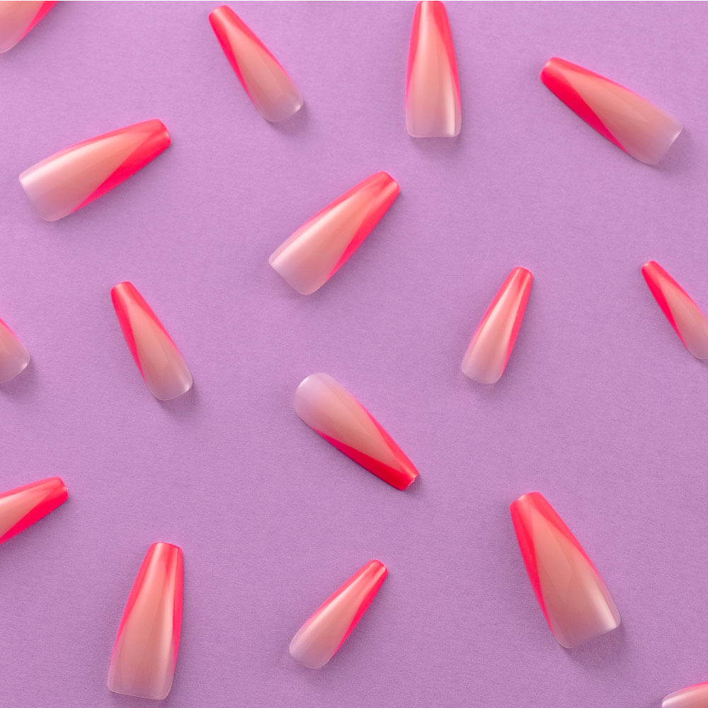 Unhas Postiças Gel Extend Fabulous Kiss New York Fabulous