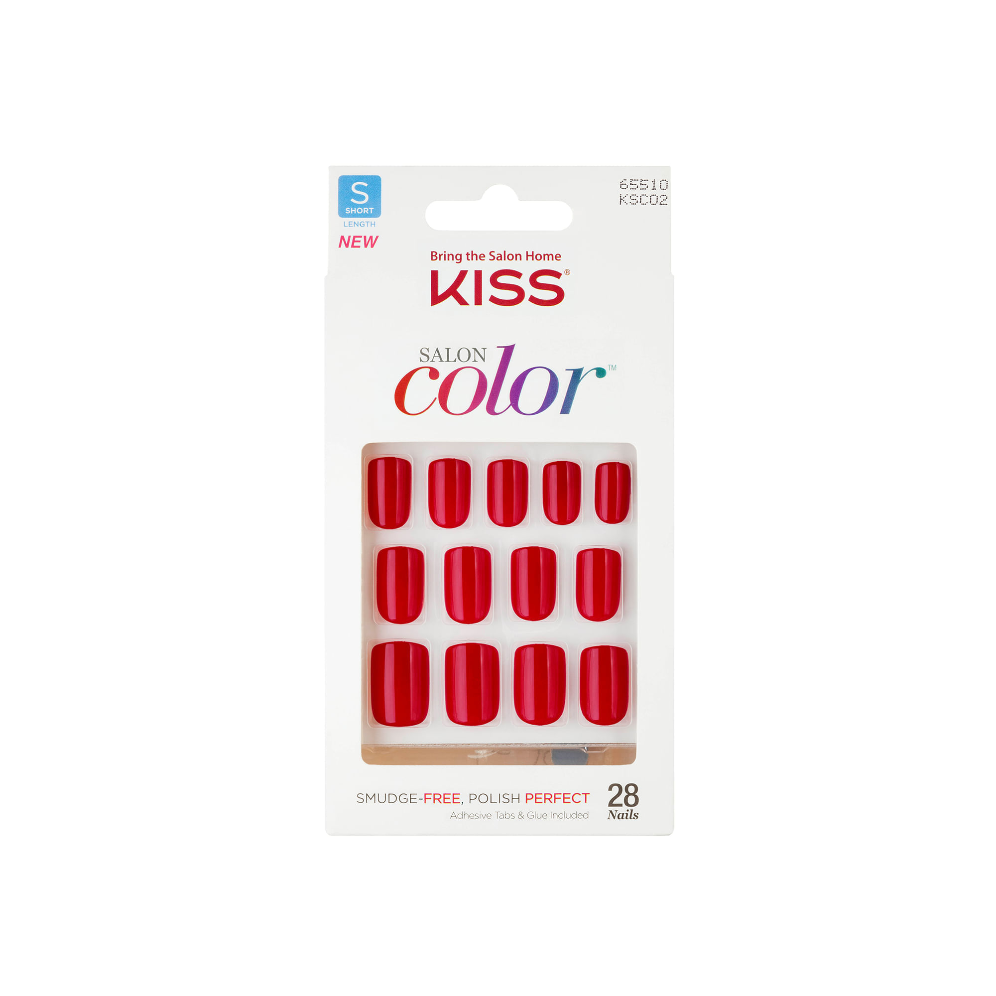 Unha Postiça Salon Color New Girl Kiss New York New Girl