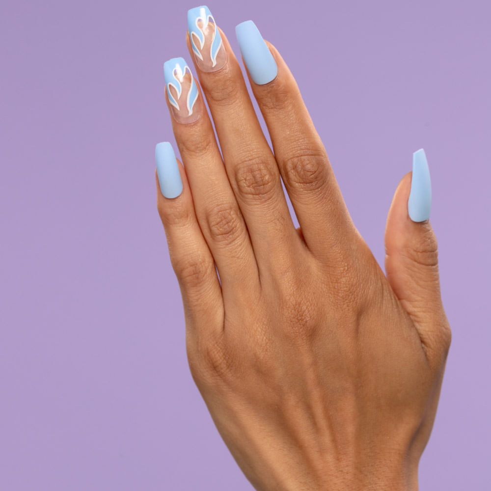 Unhas Postiças Trend Collection Ocean Kiss New York Ocean