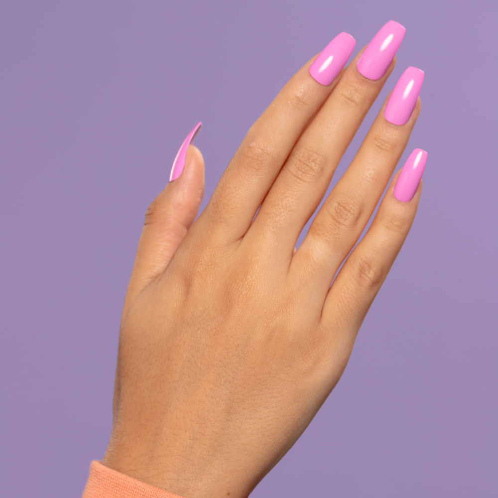 Unhas Postiças Joy Collection Real Pink Kiss New York Real Pink