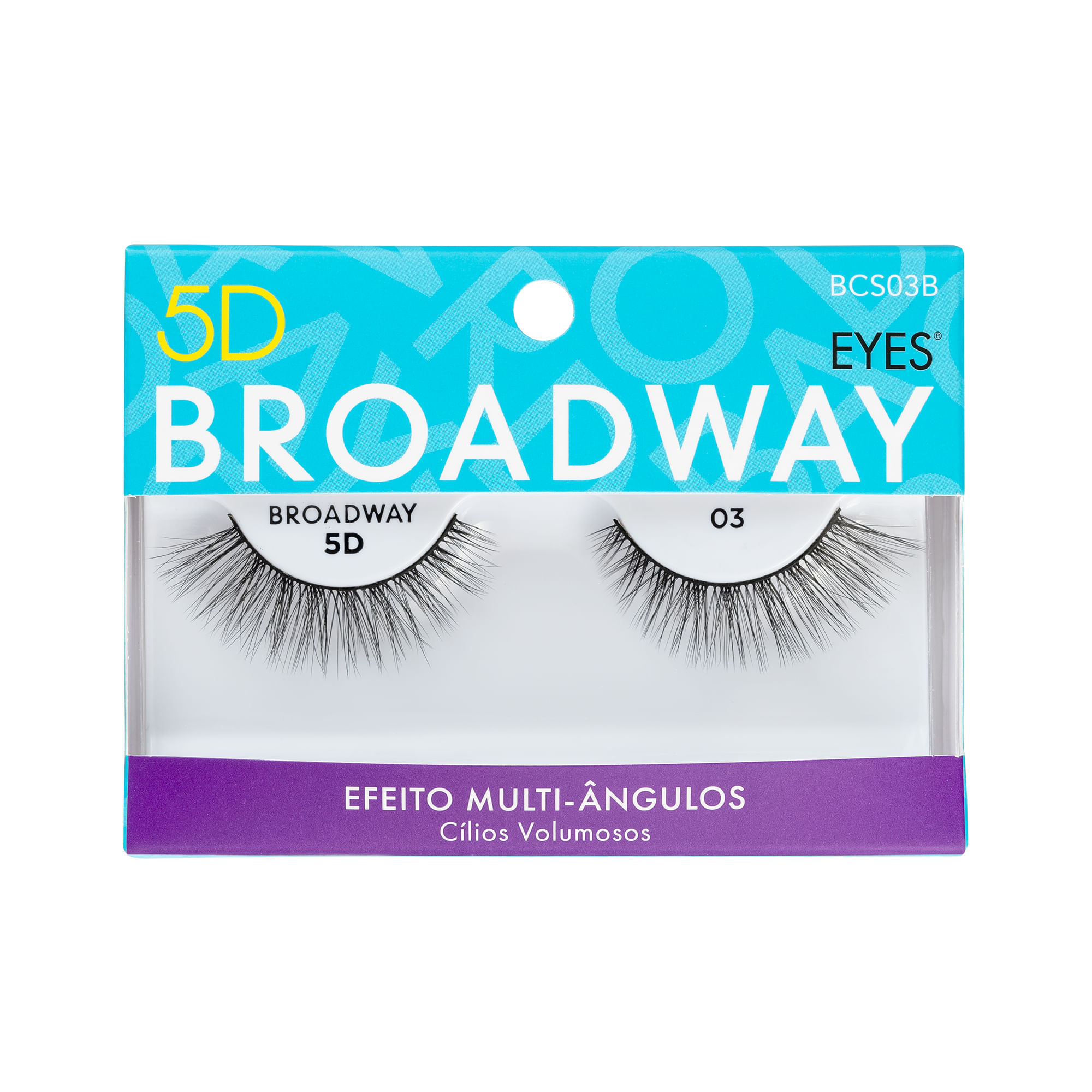 Cilios Postiços 5d Broadway 03 Kiss New York