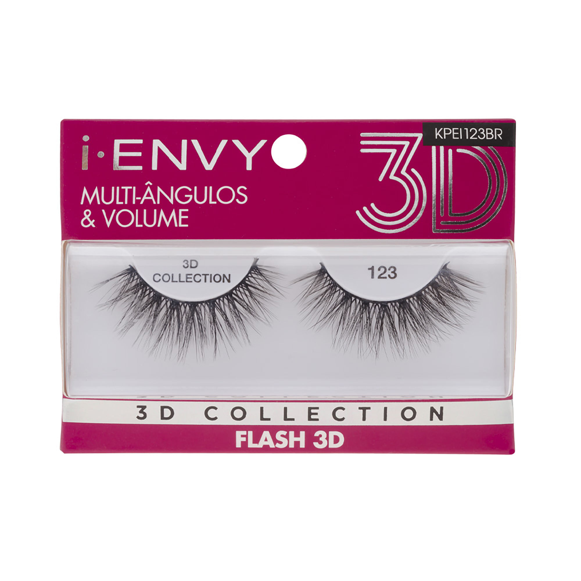 Cílios Postiços 3D Collection i-Envy – Flash 123