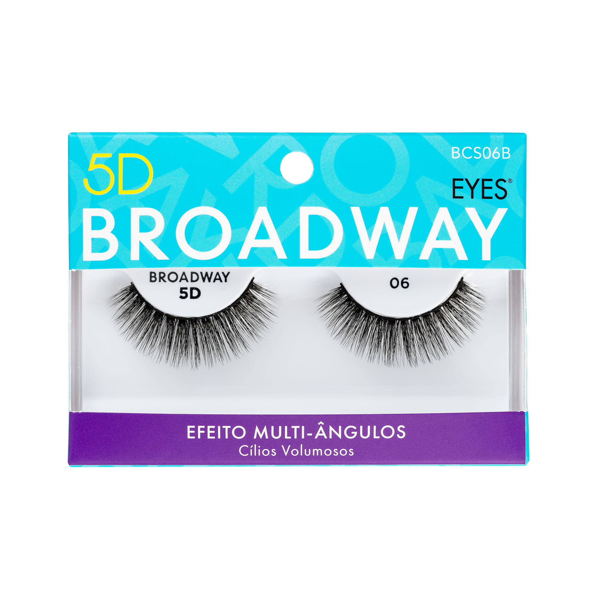Cilios Postiços 5d Broadway 06 Kiss New York