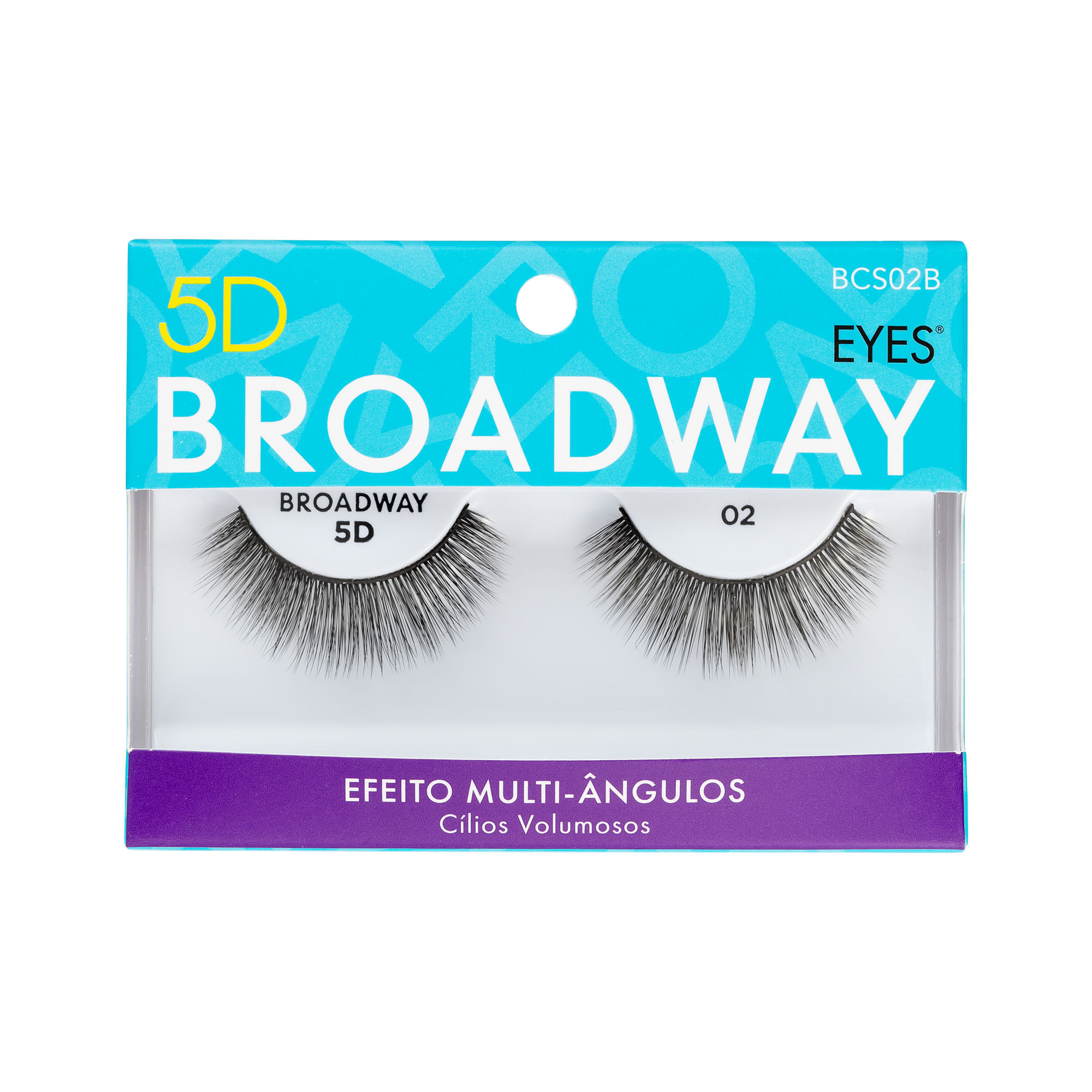 Cilios Postiços 5d Broadway 02 Kiss New York