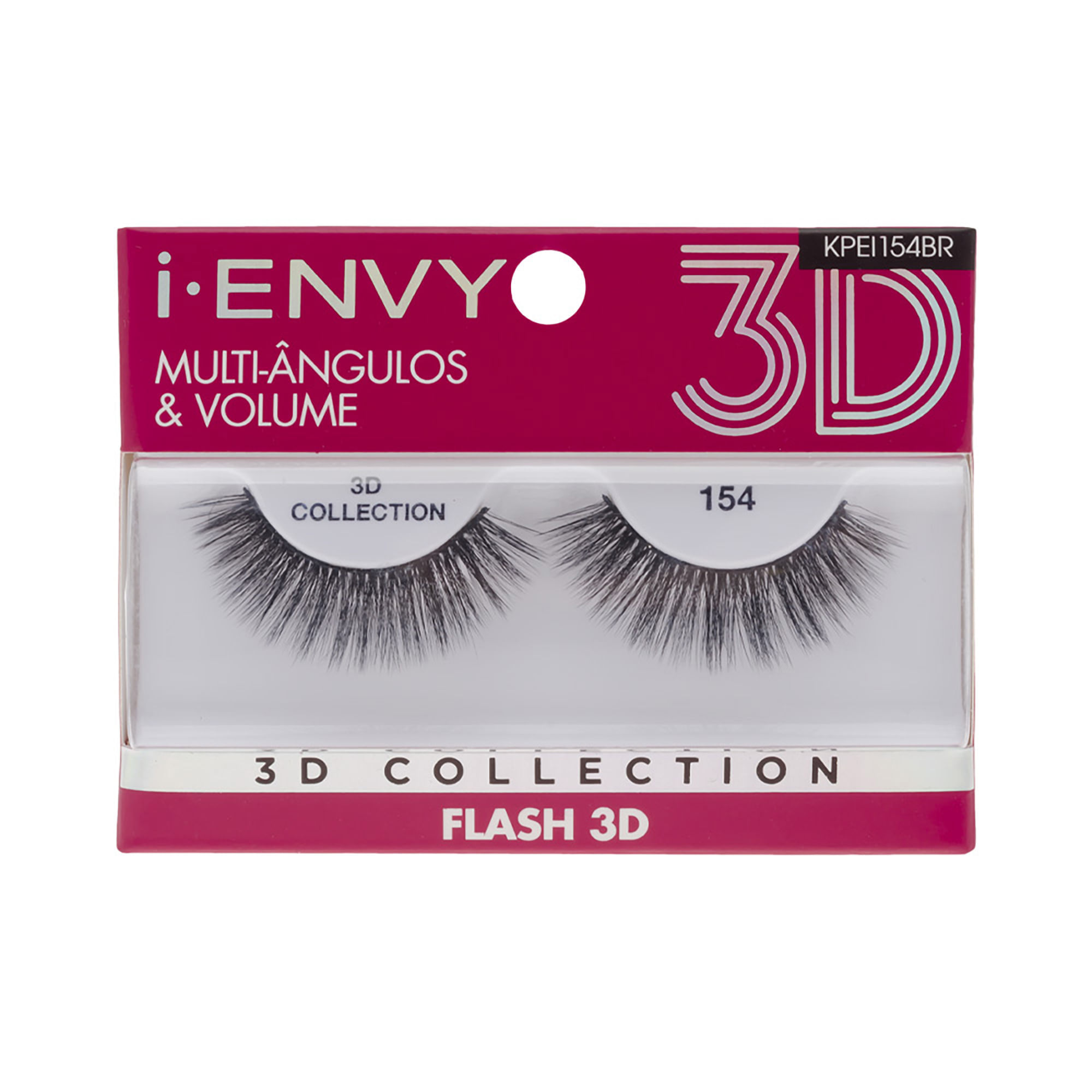 Cílios Postiços 3d Collection I-envy – Flash 154