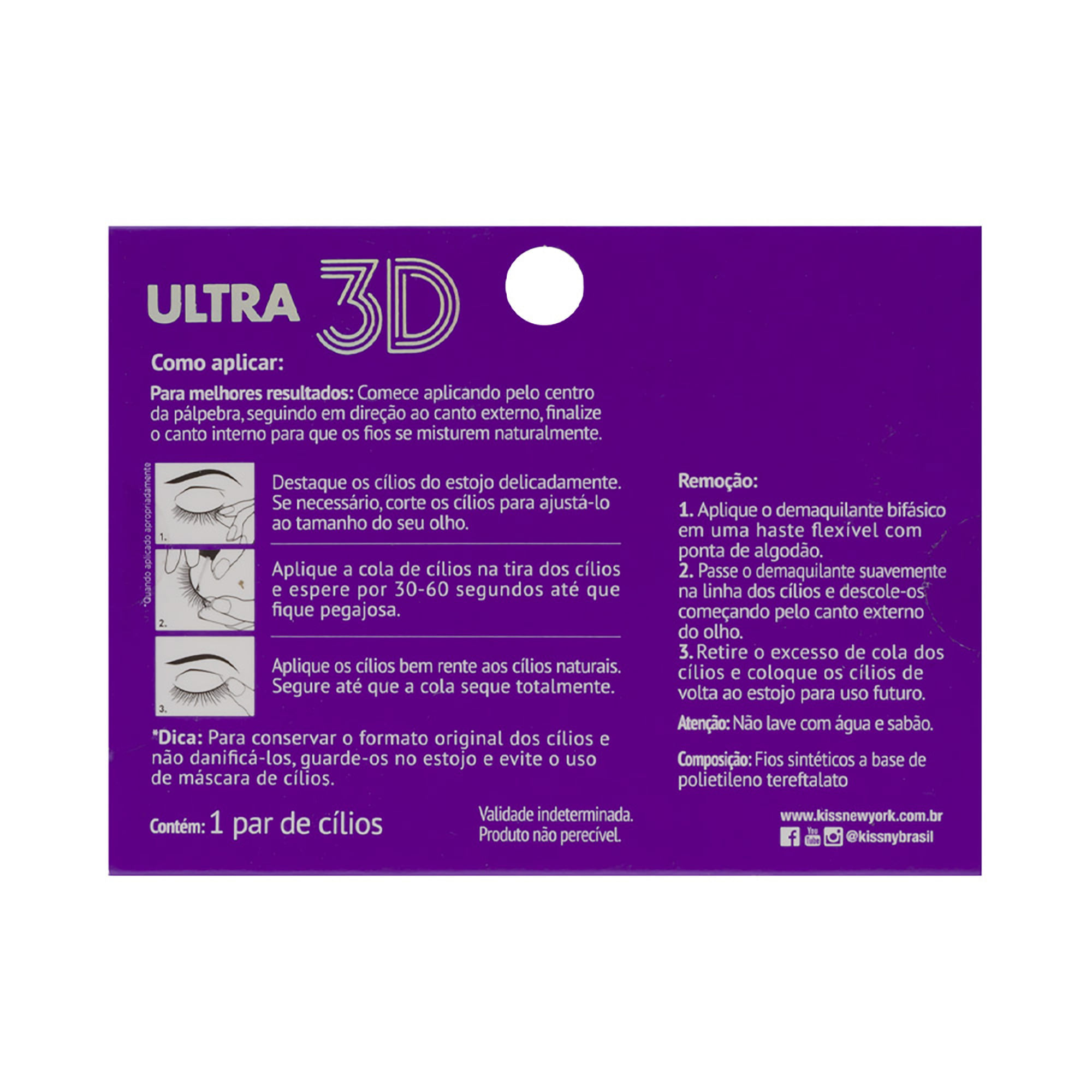 Cílios Postiços 3D Collection i-Envy – Ultra 158