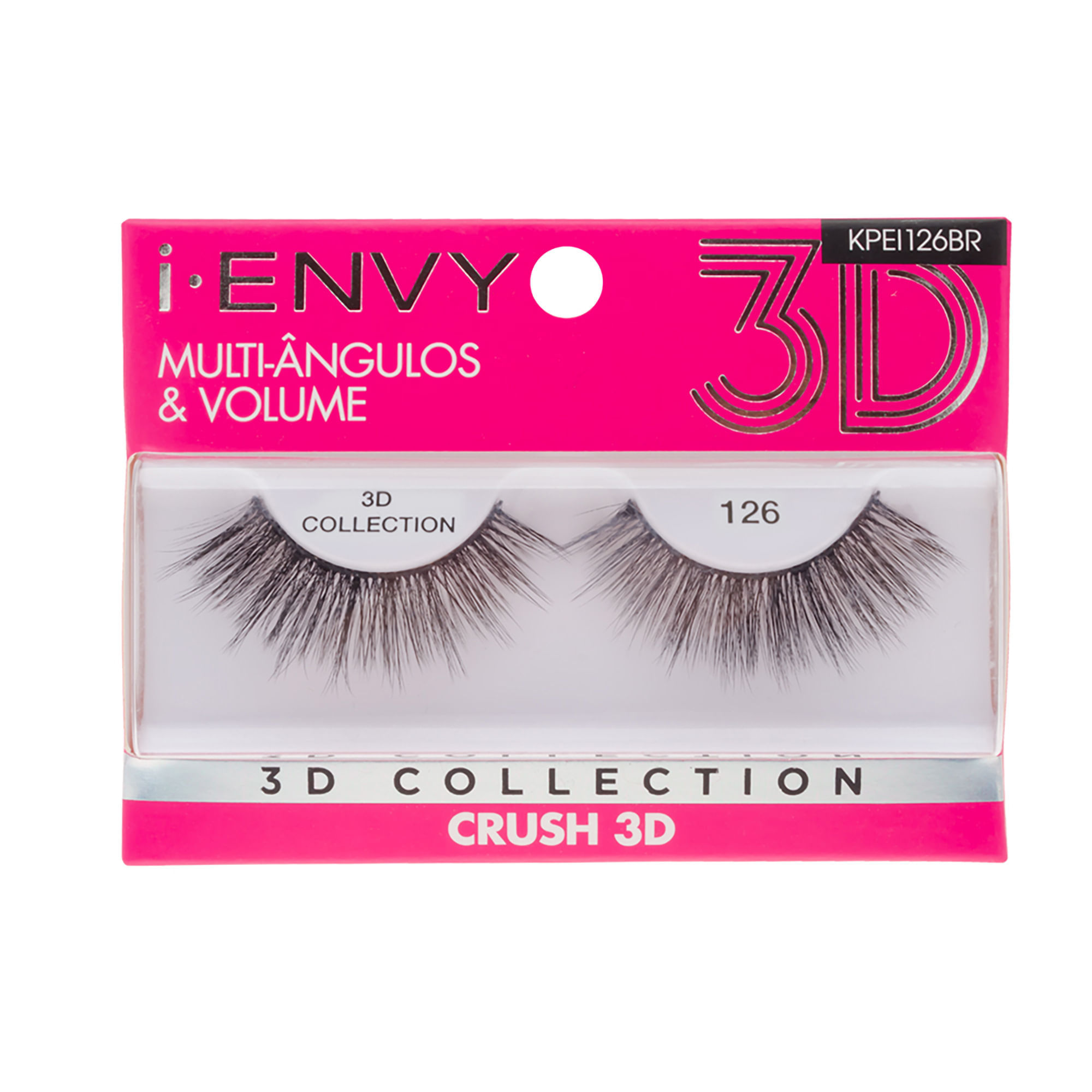Cílios Postiços 3D Collection i-Envy – Crush 126