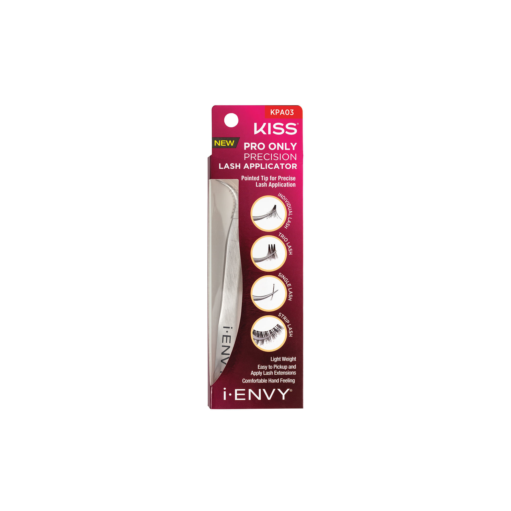 Aplicador de Cílios i-Envy Postiços Precision Kiss New York