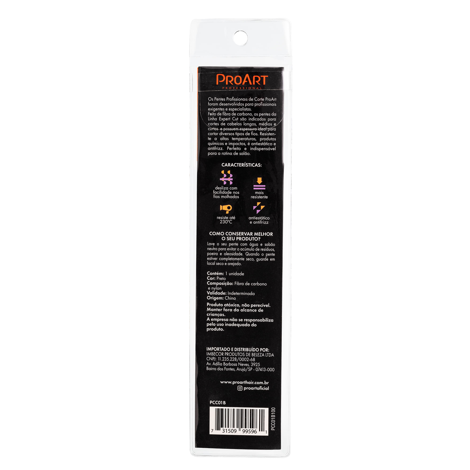 Pente de Carbono Médio Fino ProArt