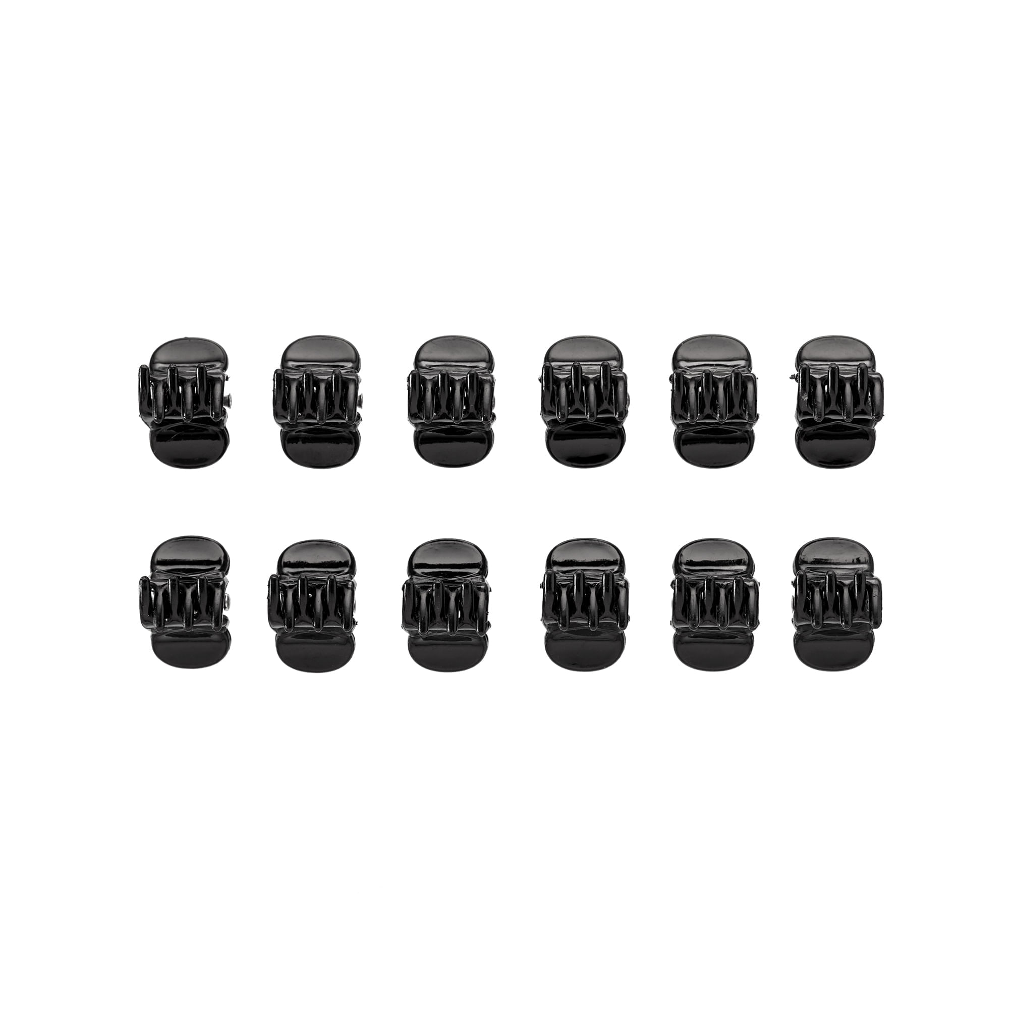 Kit Piranhas de Cabelo 12 unidades Pequenas ProArt Preto