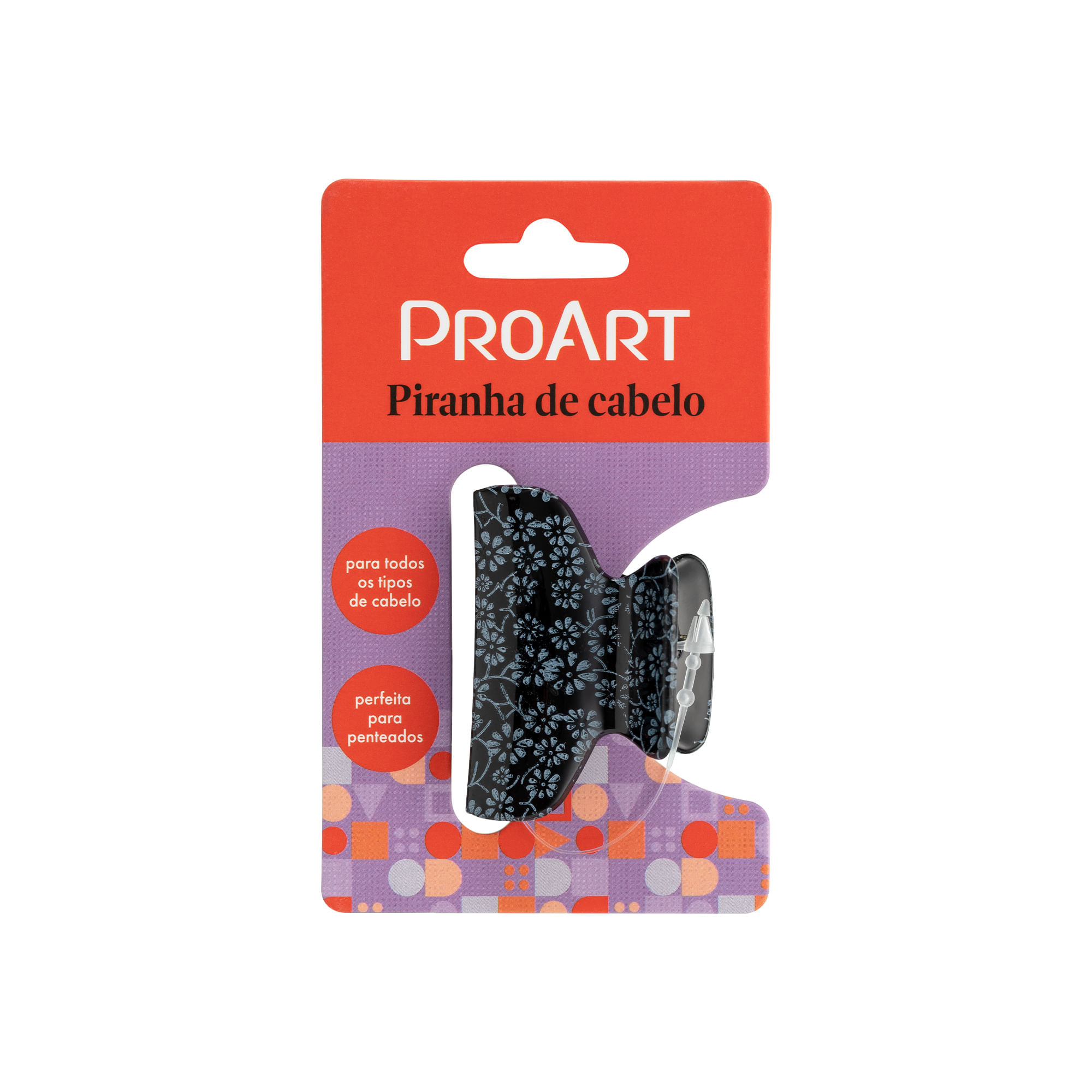 Piranha de cabelo ProArt Florida Preto