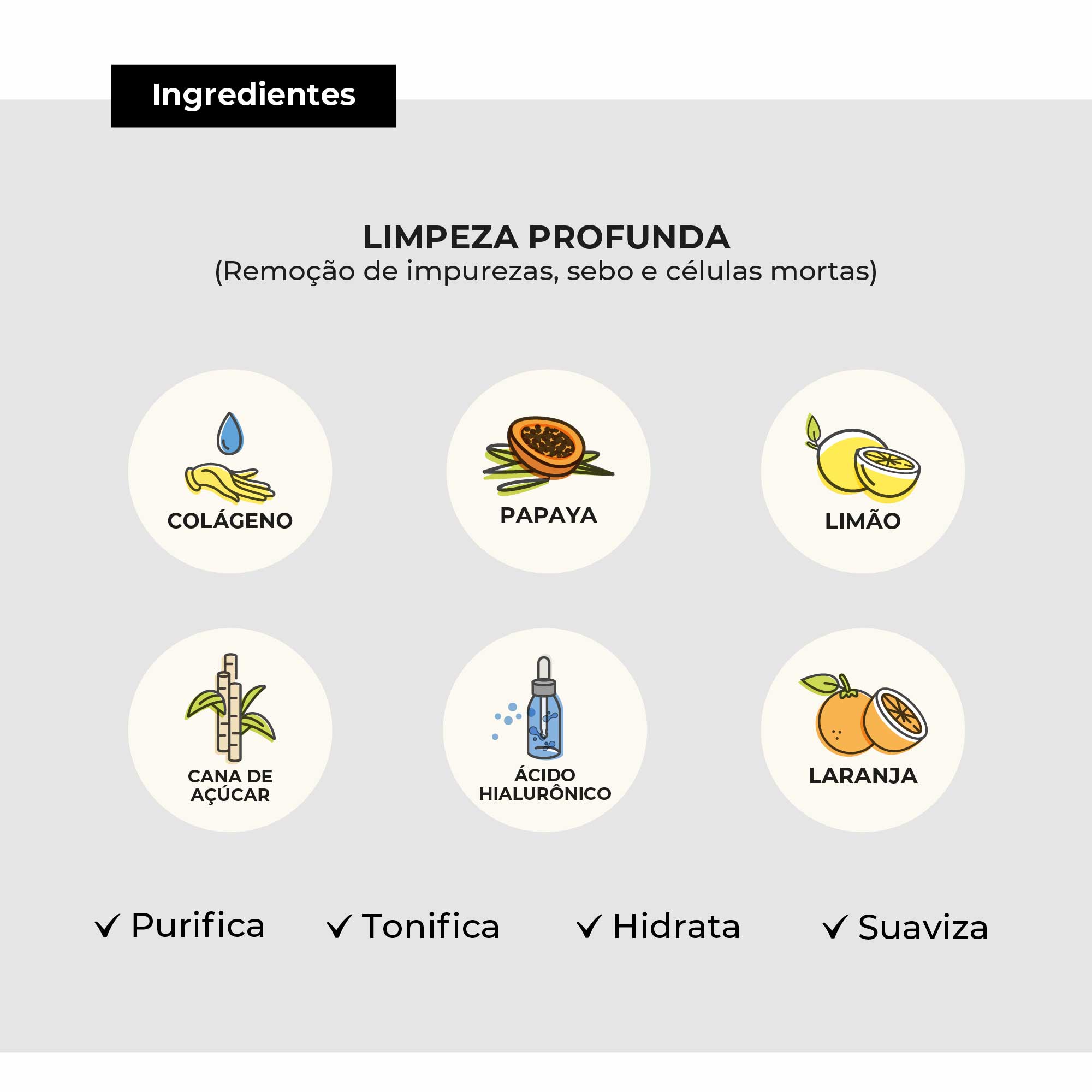 Máscara de Bolhas Preta Carvão
