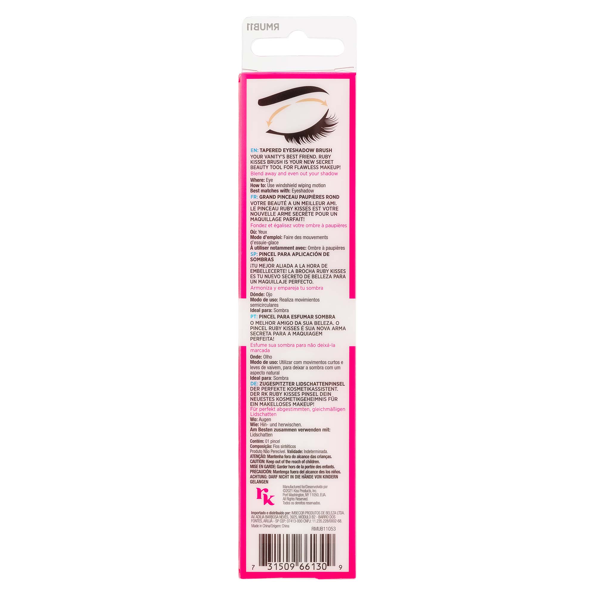 Pincel para Esfumar Sombra Ruby Kisses