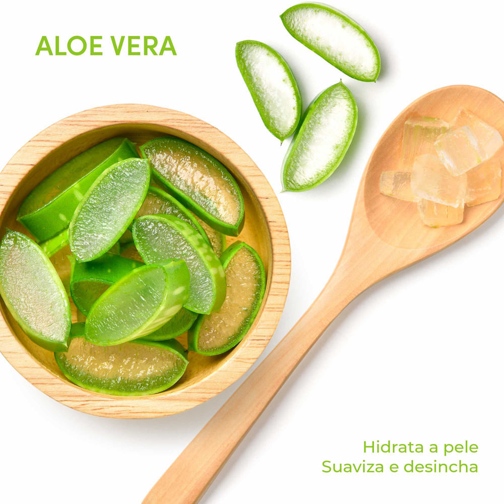 Máscara Facial de Algodão Aloe Vera Kiss New York