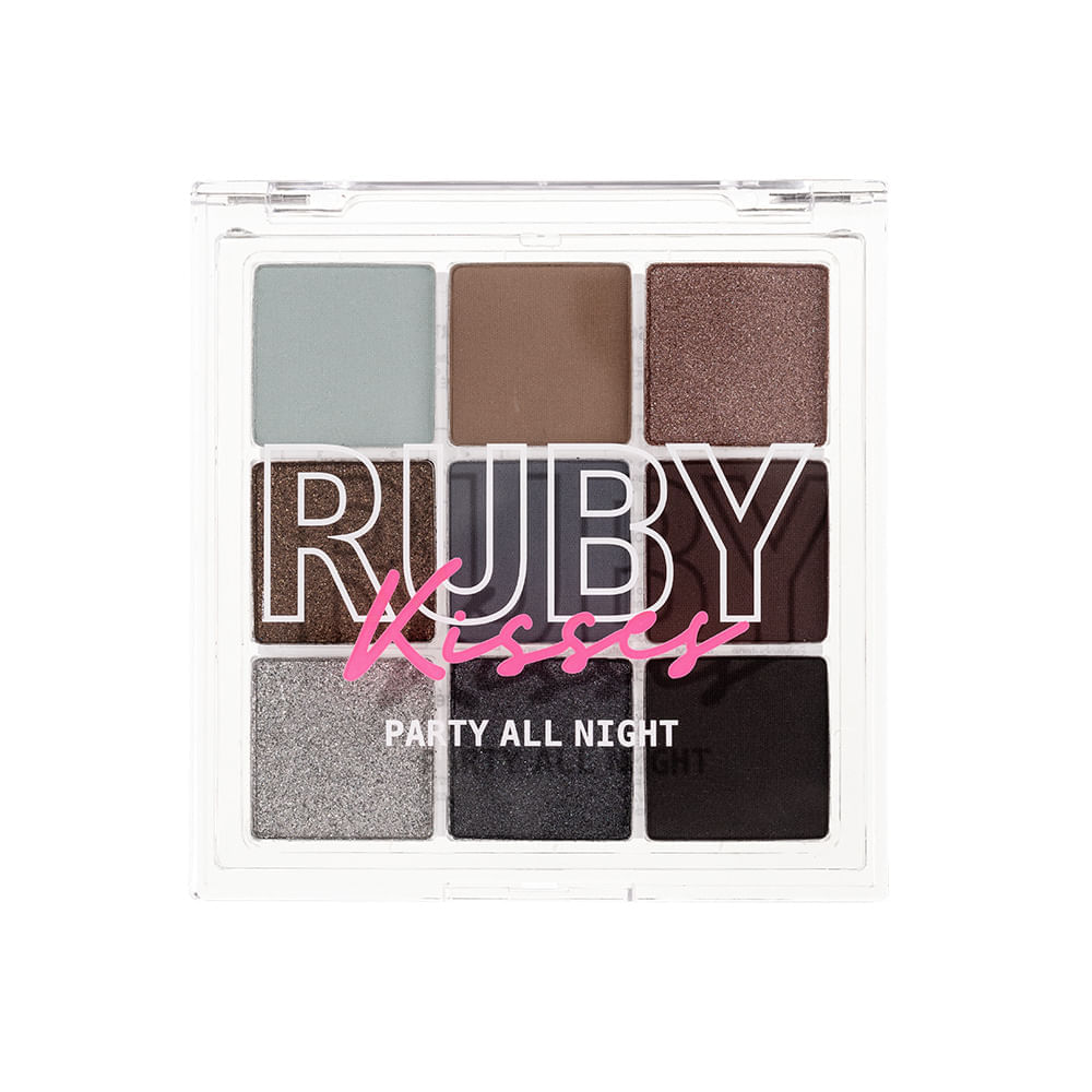 Paleta De Sombras Memories Collection Party All Night Ruby Kisses