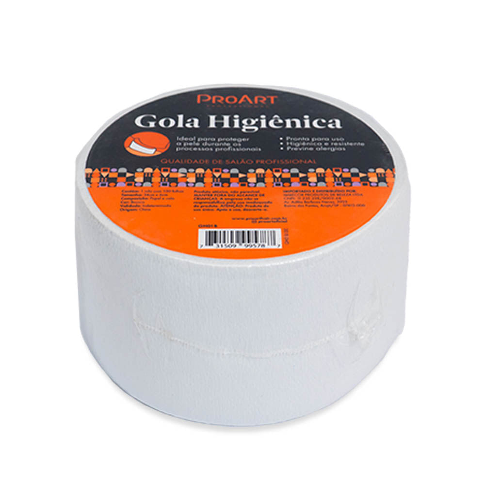 Gola Higiênica 01 Rolo Branca Proart Branca.