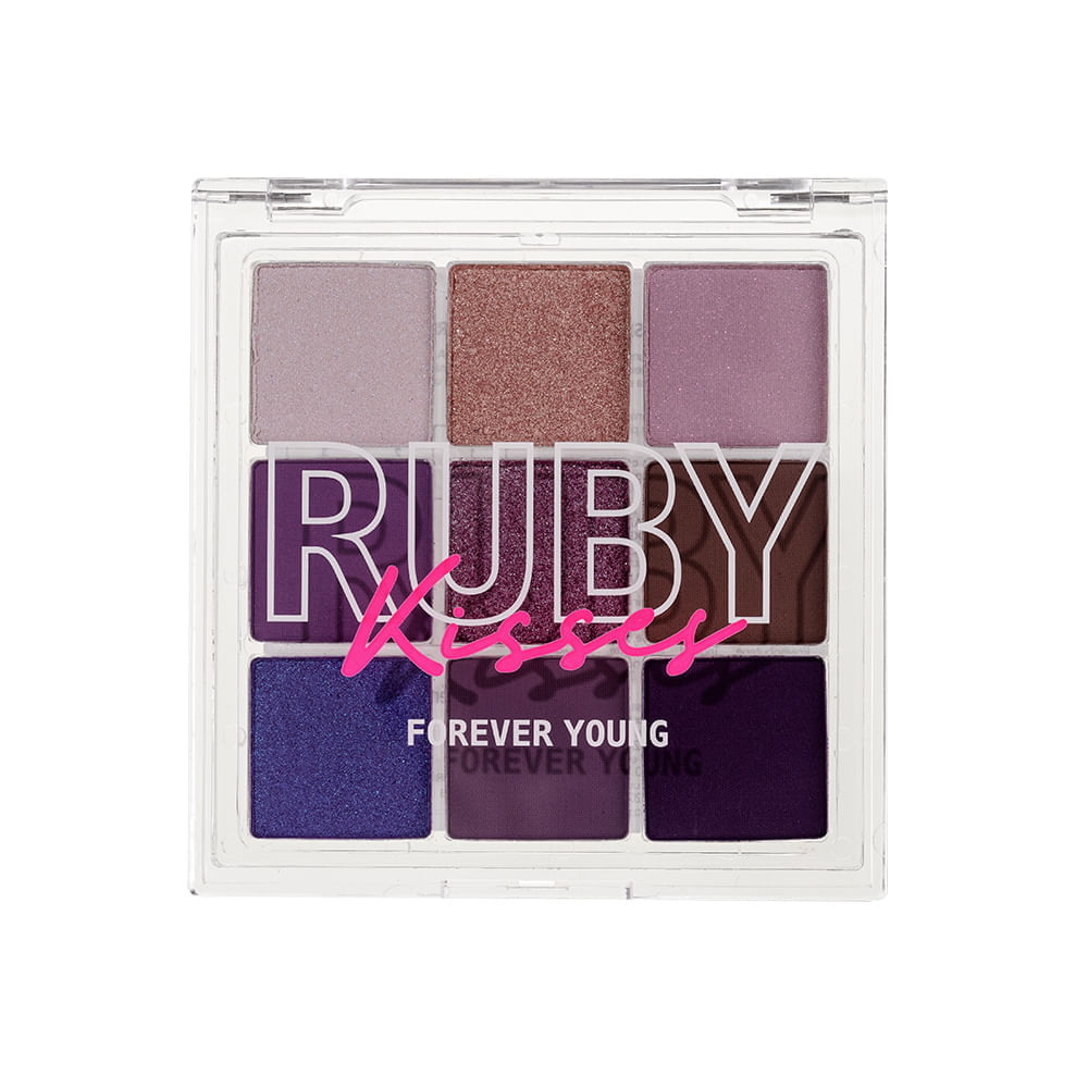 Paleta de Sombras Memories Collection Forever Young Ruby Kisses Forever Young