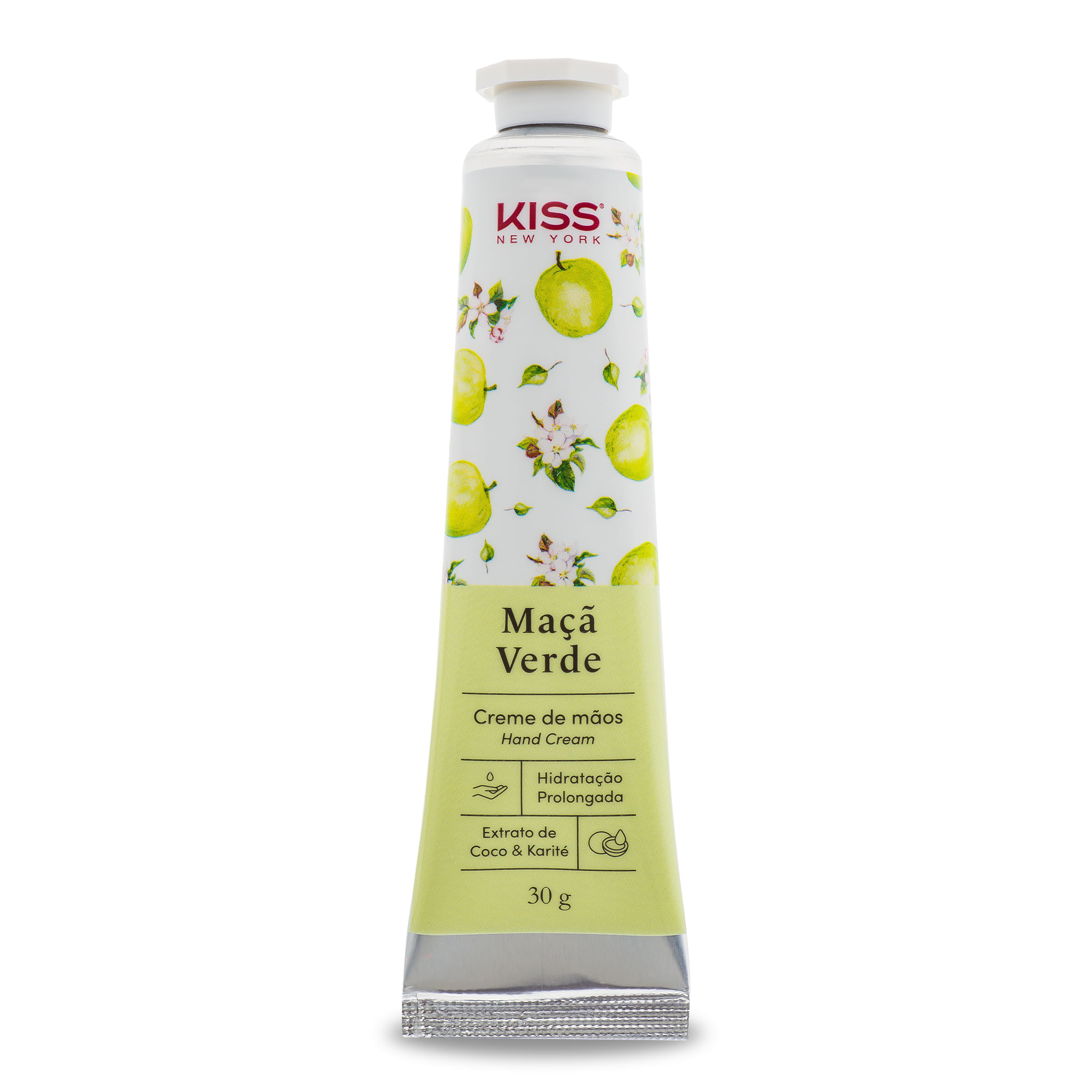 Creme de Mãos Maçã Verde Kiss New York