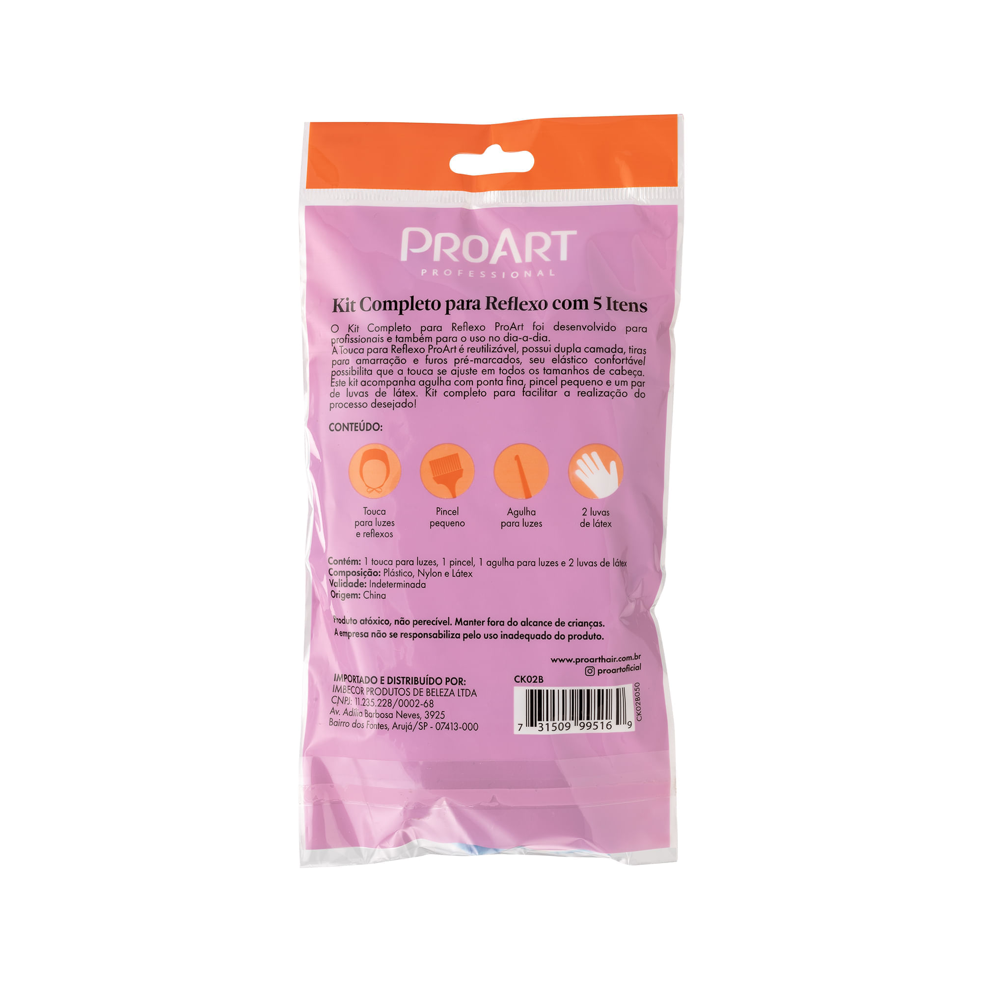 Kit para reflexos 5 itens ProArt