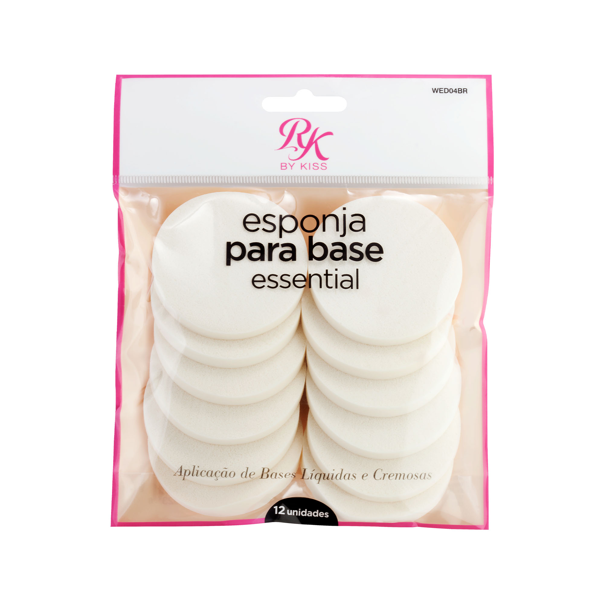 Kit de Esponjas para Base com 12 unidades Essential Ruby Kisses