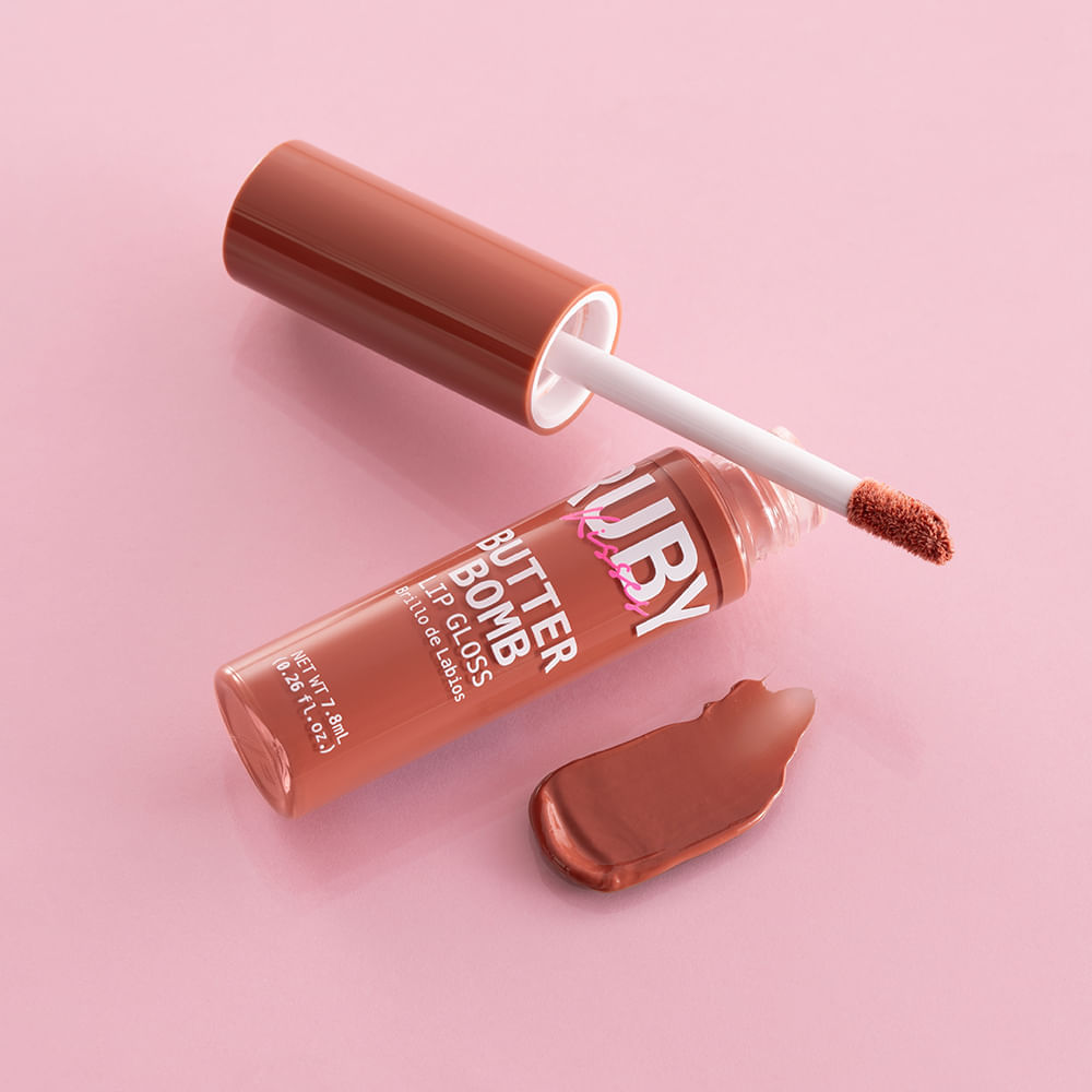 Butter Bomb Gloss Ruby Kisses Cor Warm Hug Warm Hug