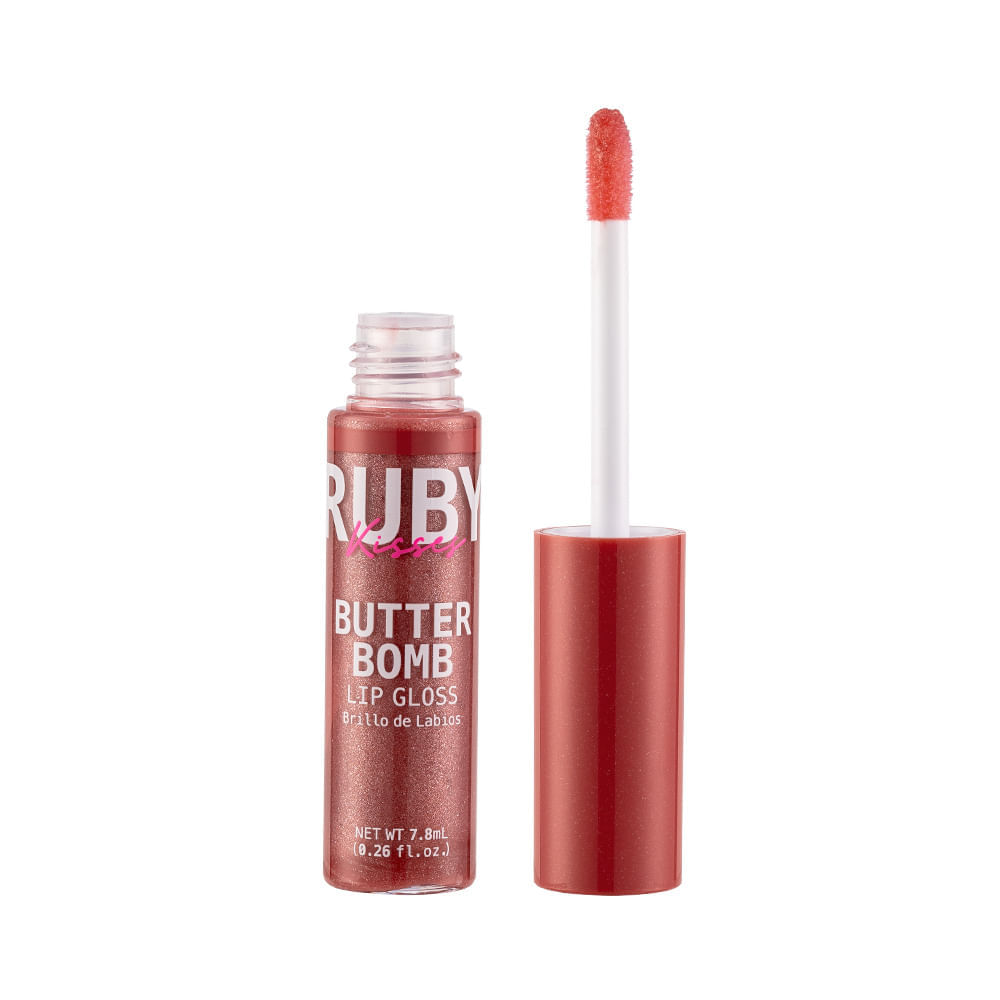 Butter Bomb Gloss Ruby Kisses Cor PillowTalk PillowTalk