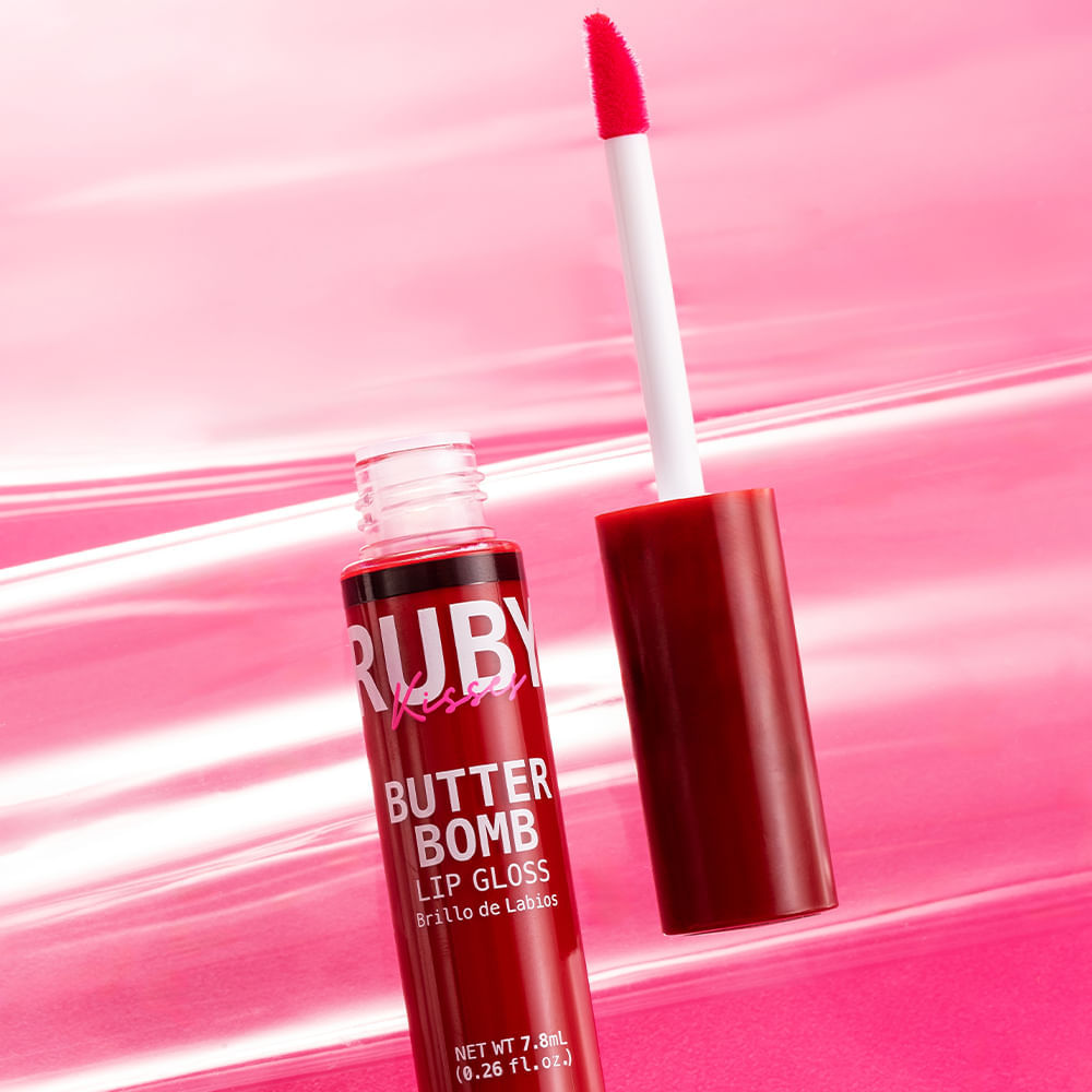 Butter Bomb Gloss Ruby Kisses Cor Cold Blooded Cold Blooded