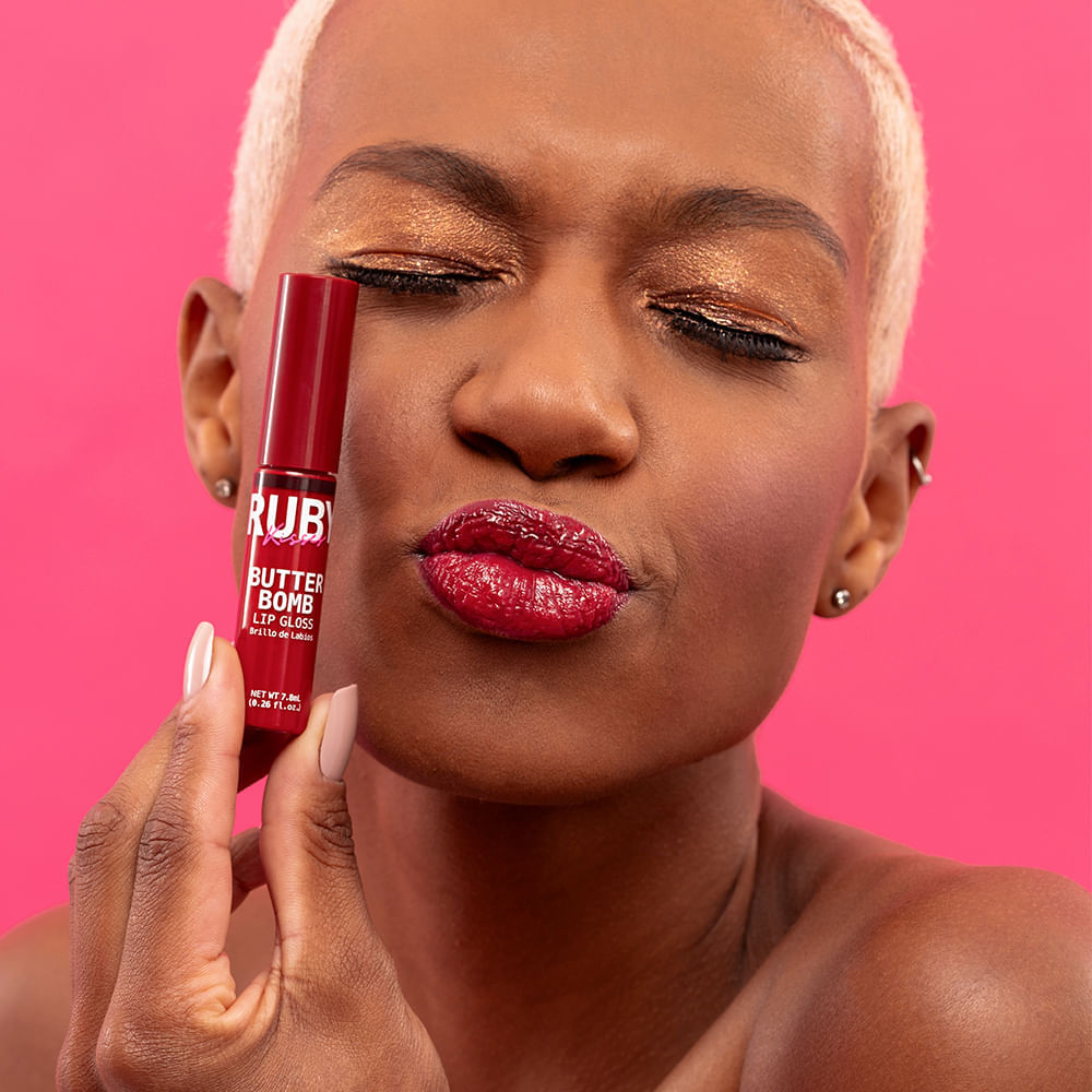 Butter Bomb Gloss Ruby Kisses Cor Cold Blooded Cold Blooded