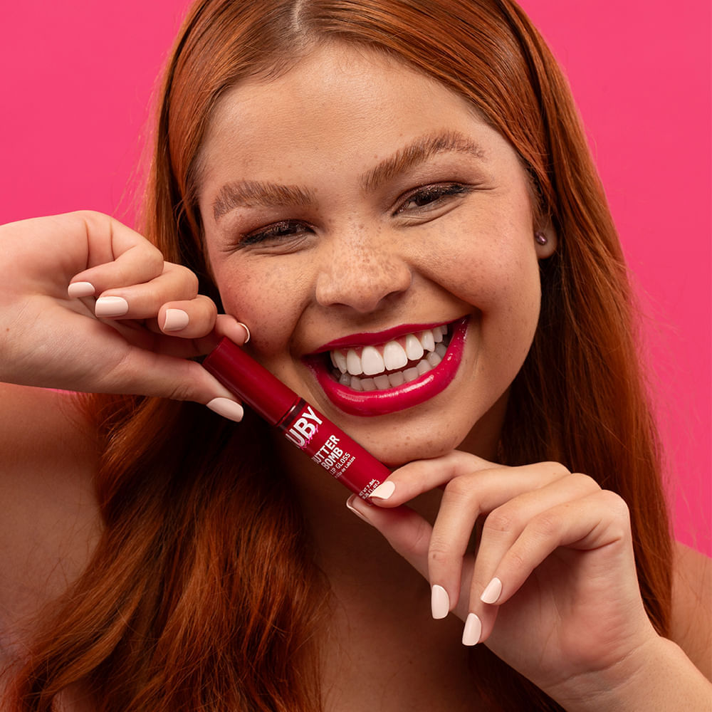 Butter Bomb Gloss Ruby Kisses Cor Cold Blooded Cold Blooded
