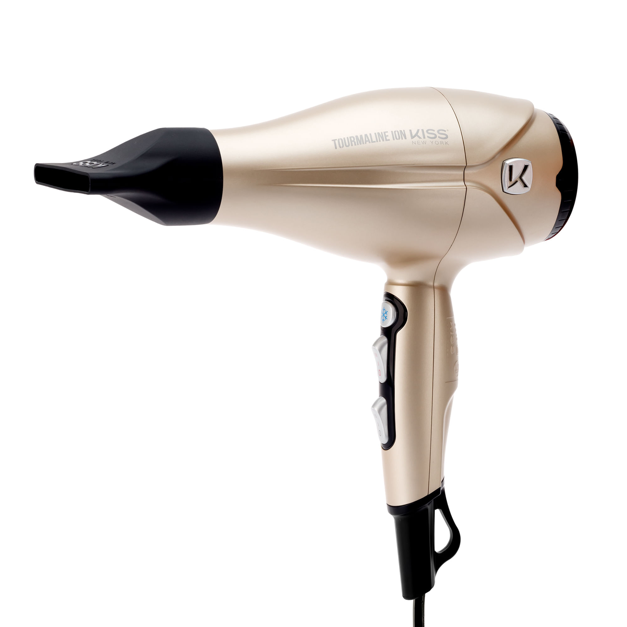 Secador de Cabelo Tourmaline Ion 2000W Kiss New York 220V 220V