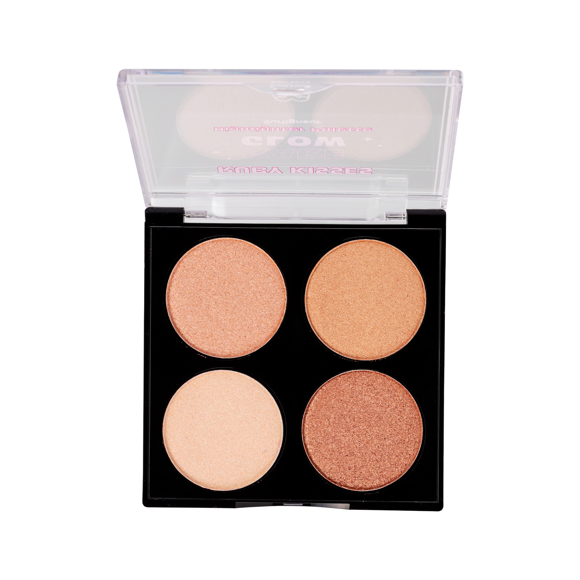 Paleta de Iluminador Rare Glow Ruby Kisses