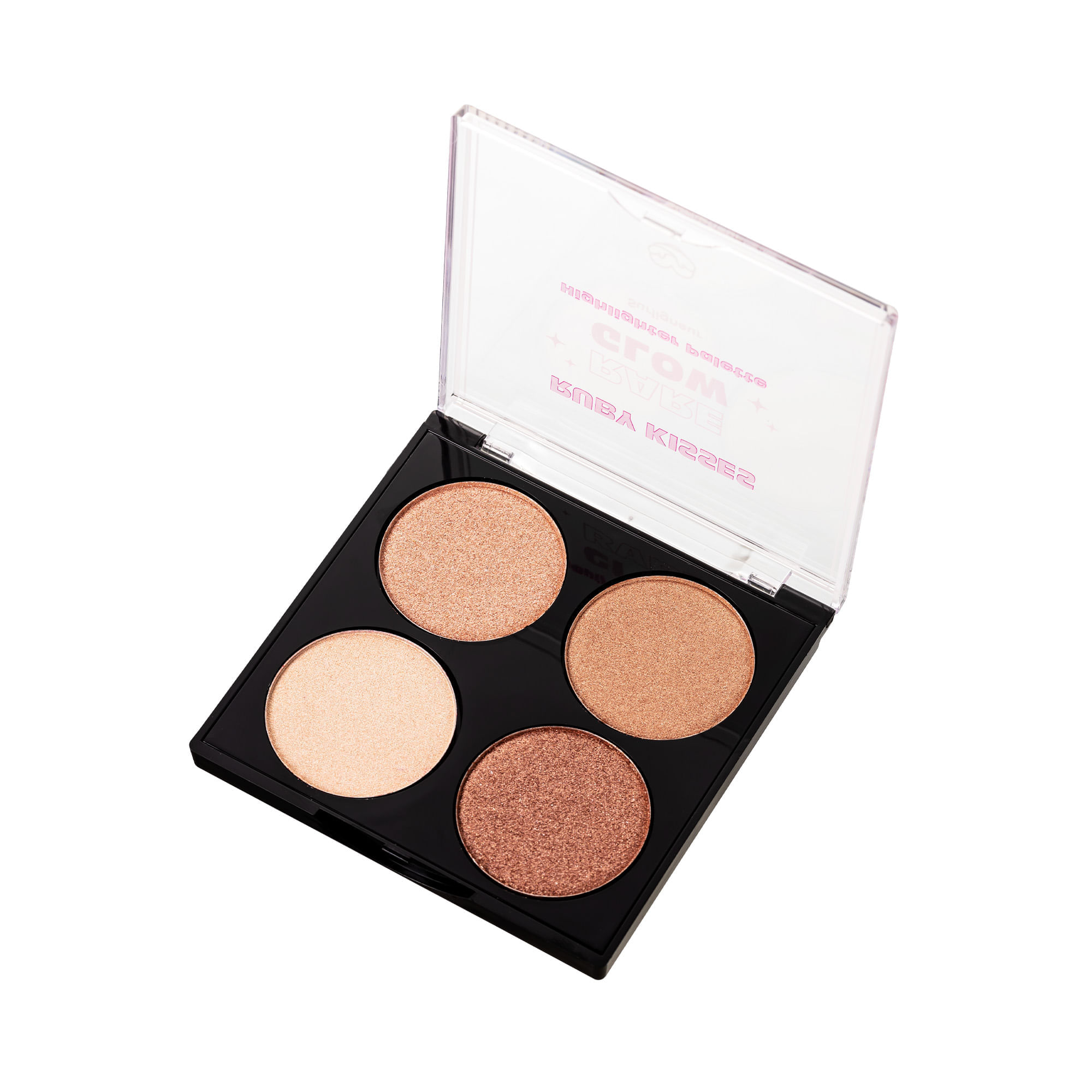 Paleta de Iluminador Rare Glow Ruby Kisses