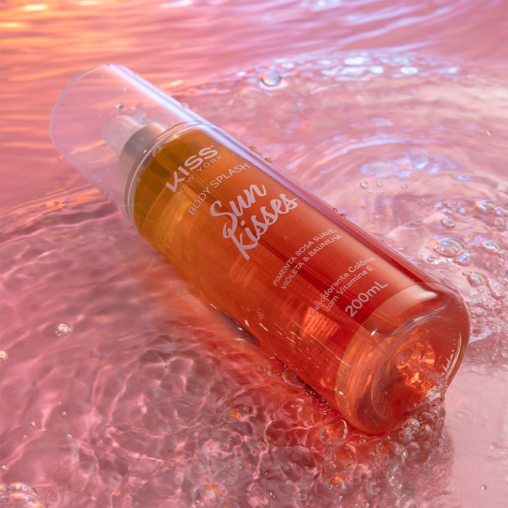 Body Splash Sun Kisses Kiss New York 200ml