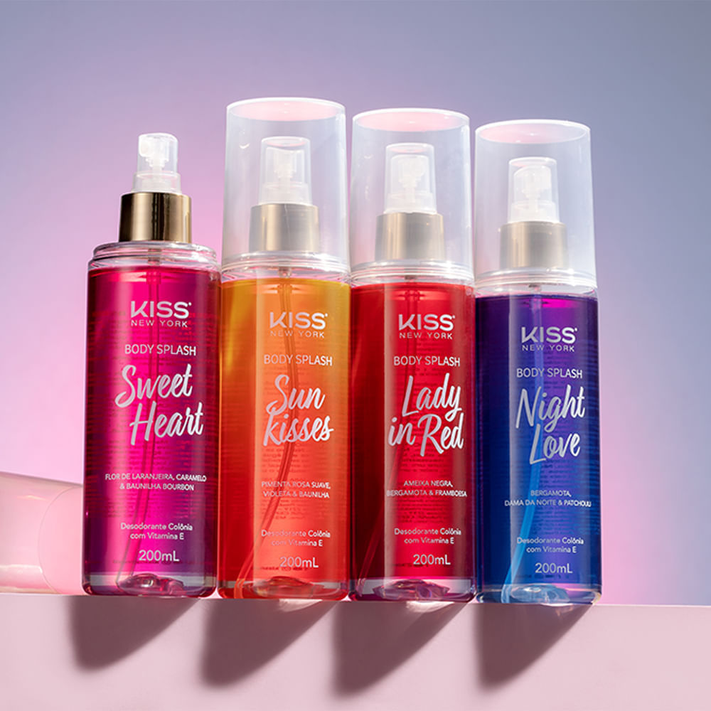 Body Splash Sweet Heart Kiss New York 200ml