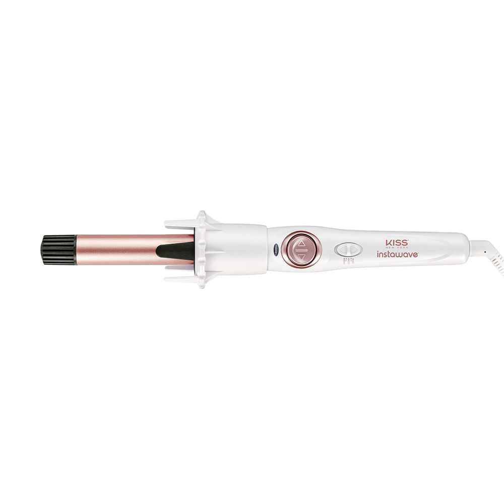 Modelador de Cachos Automático Instawave Bivolt Kiss New York Cor Rose
