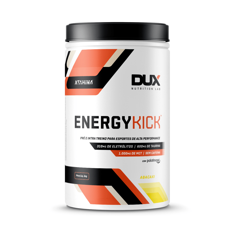 Energy Kick Sabor De Abacaxi Dux Nutrition 1000g