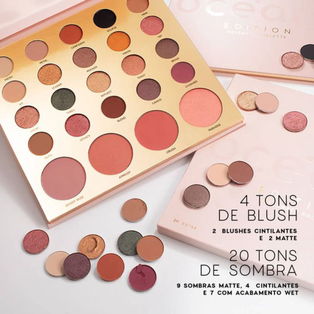 Paleta Multifuncional Océane Edition Celebrate Palette 24 Cores