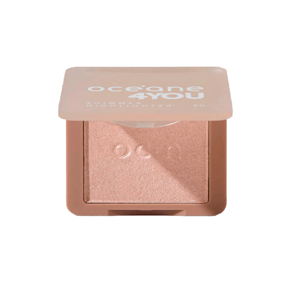 Iluminador Facial 4you Shimmer Highlighter Océane Rose Rosado 6g