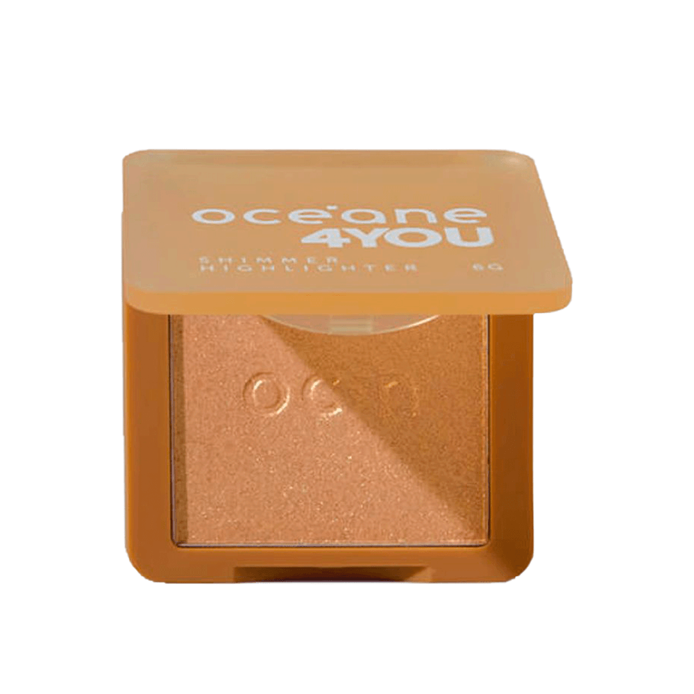 Iluminador Facial 4you Shimmer Highlighter Océane Gold Dourado 6g