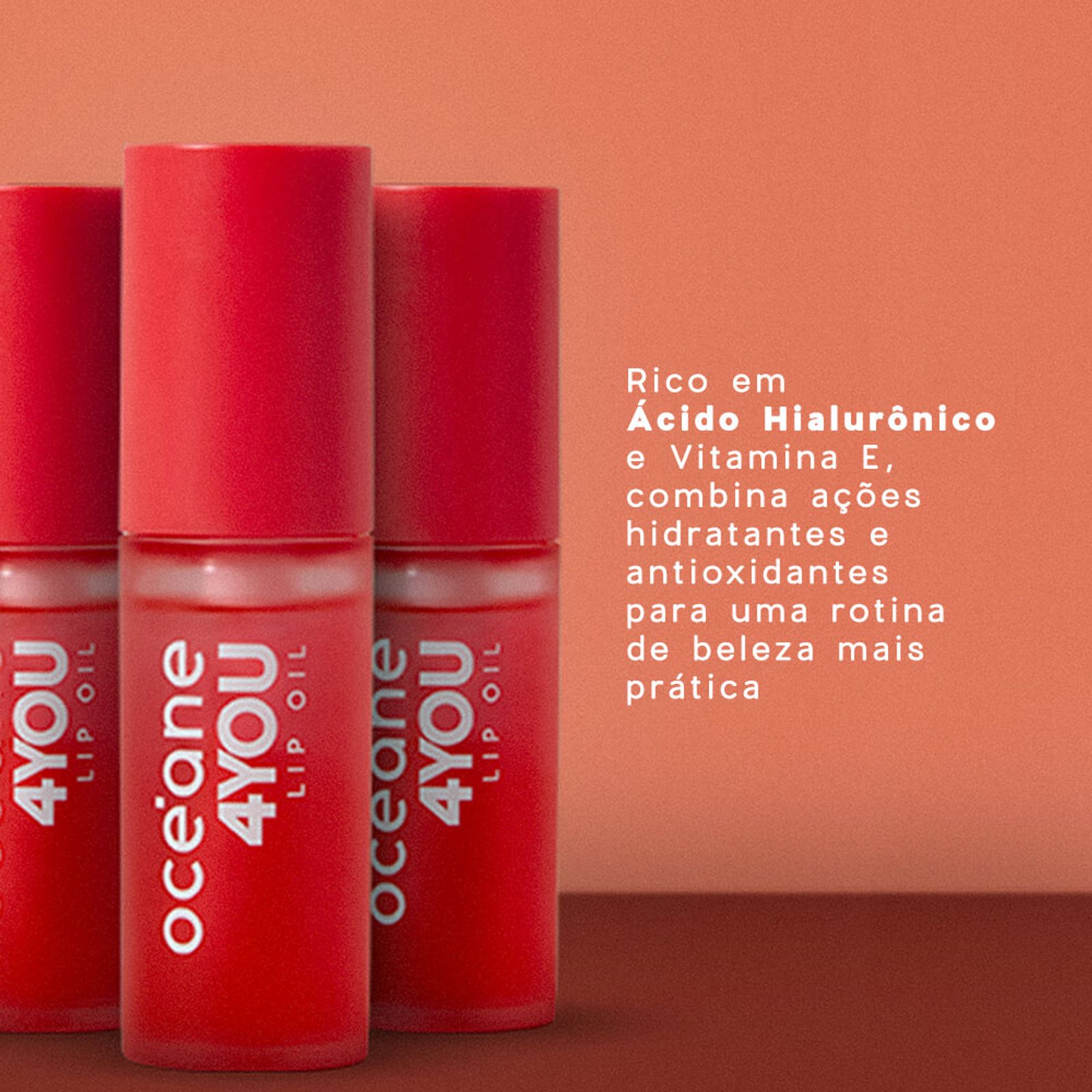 Lip Oil Océane 4you Punch Rosa